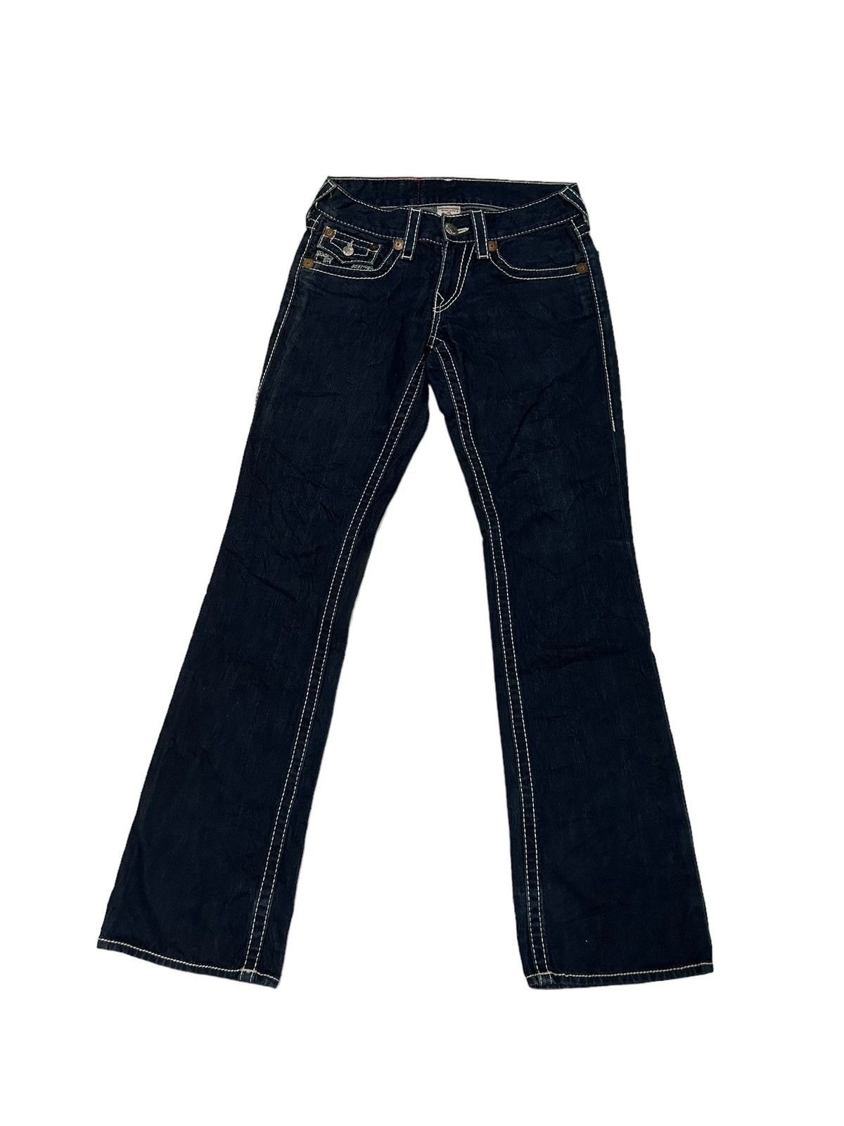 Japanese Brand × Kapital × True Religion Vtg TRUE RELIGION Flare denim Made In Usa Size US 30 / EU 46 - 6 Thumbnail