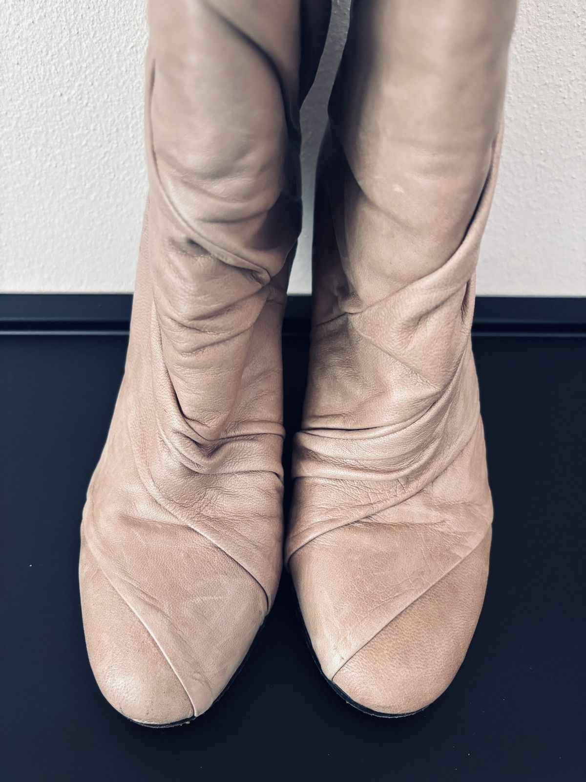 Marilyn Manson Draped boots high heels Size US 8 / IT 38 - 10 Thumbnail