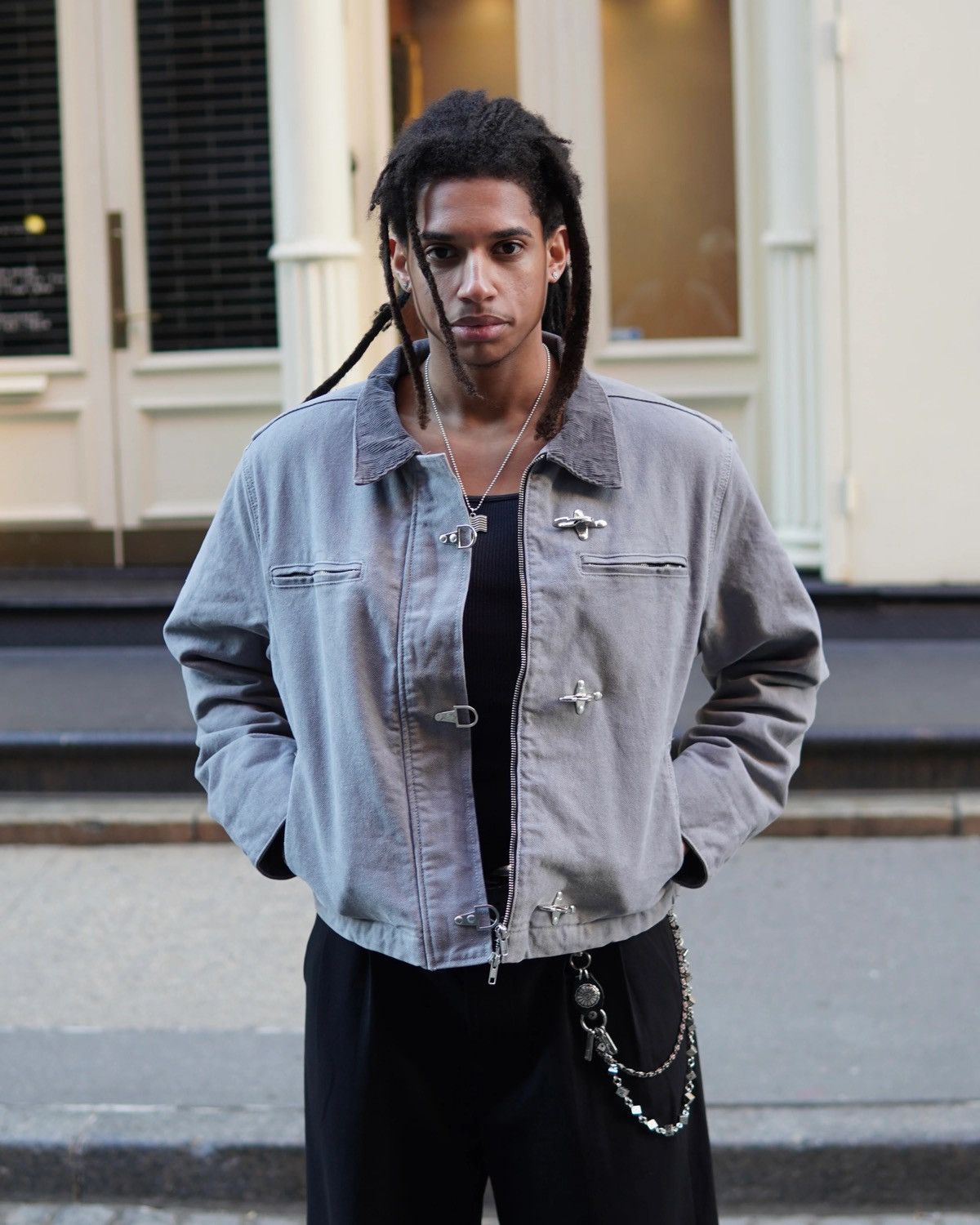 Other Cole Ivy MECHANIC CANVAS CLASP JACKET Size US S / EU 44-46 / 1 - 3 Thumbnail