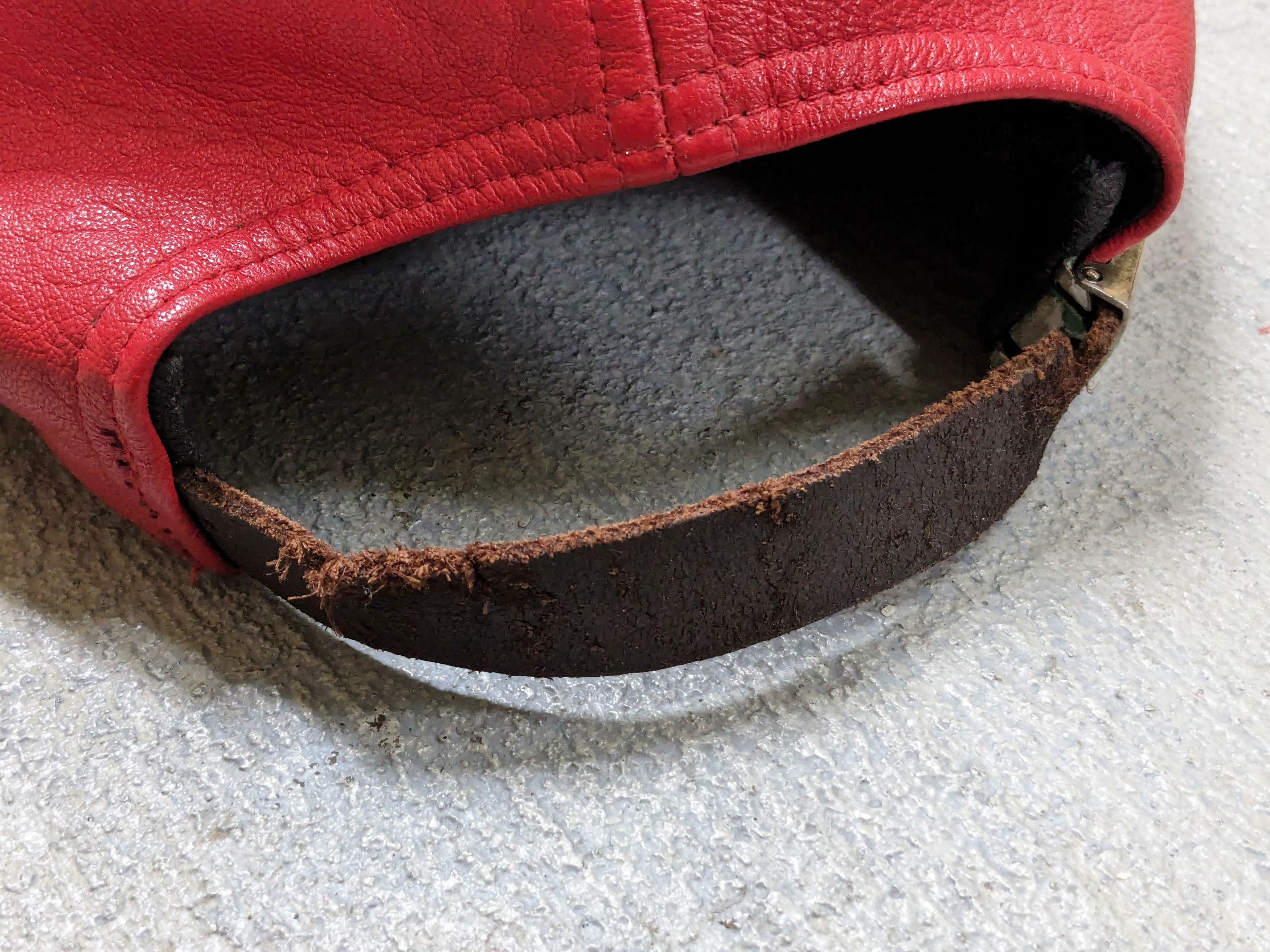 Supreme Supreme Classic 6-Panel Leather Hat Cap Strap Adjustable Size ONE SIZE - 10 Thumbnail