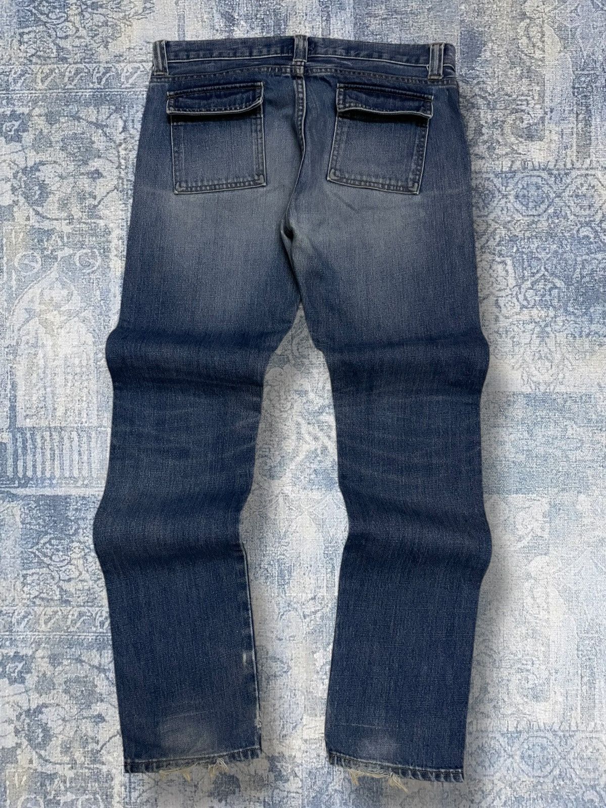 Japanese Brand Vintage 1990s Japan Designer Domingo Distressed Bush Pant Size US 31 - 9 Thumbnail
