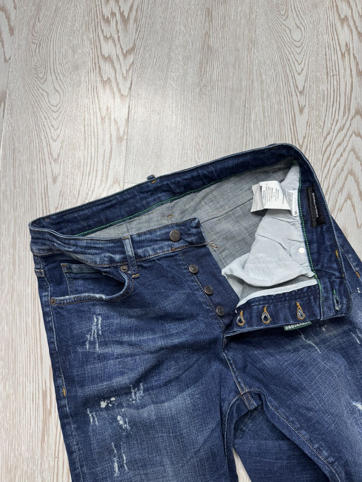 Dsquared2 Dsquared2 Casual Painted Jeans pants size 34 Size US 34 / EU 50 - 9 Thumbnail