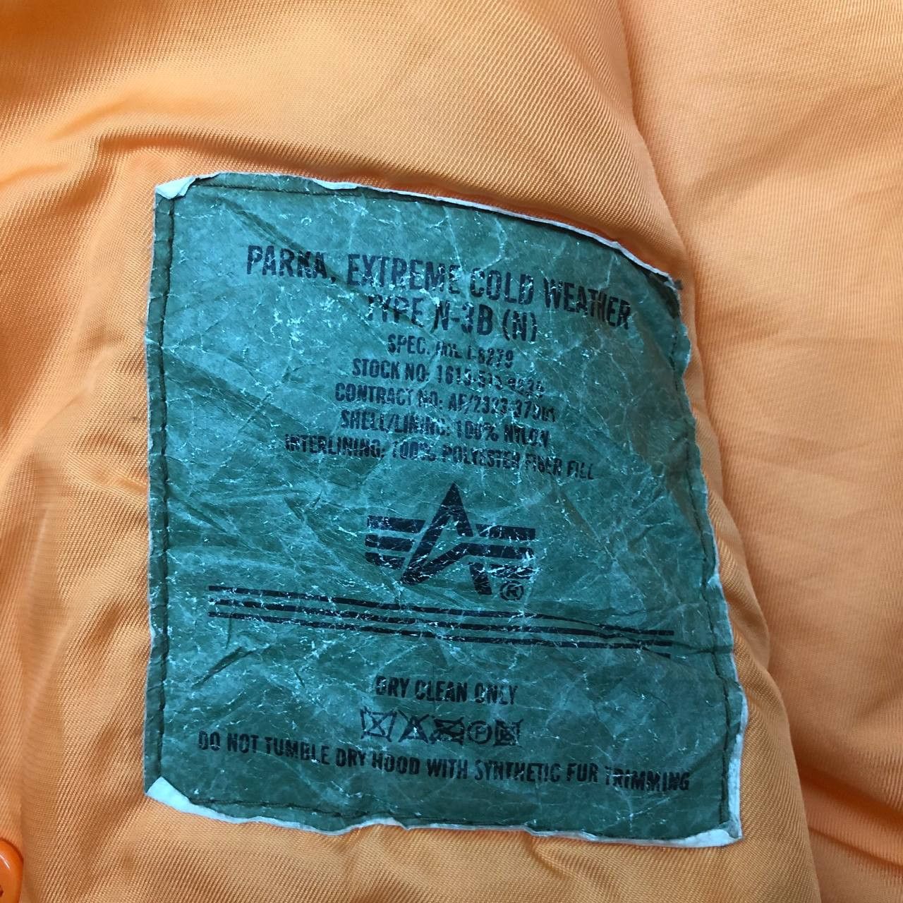 Alpha Industries × Vintage Y119. VTG ALPHA INDUSTRIES EXTREME COLD WEATHER PARKA JACKET Size US L / EU 52-54 / 3 - 6 Thumbnail