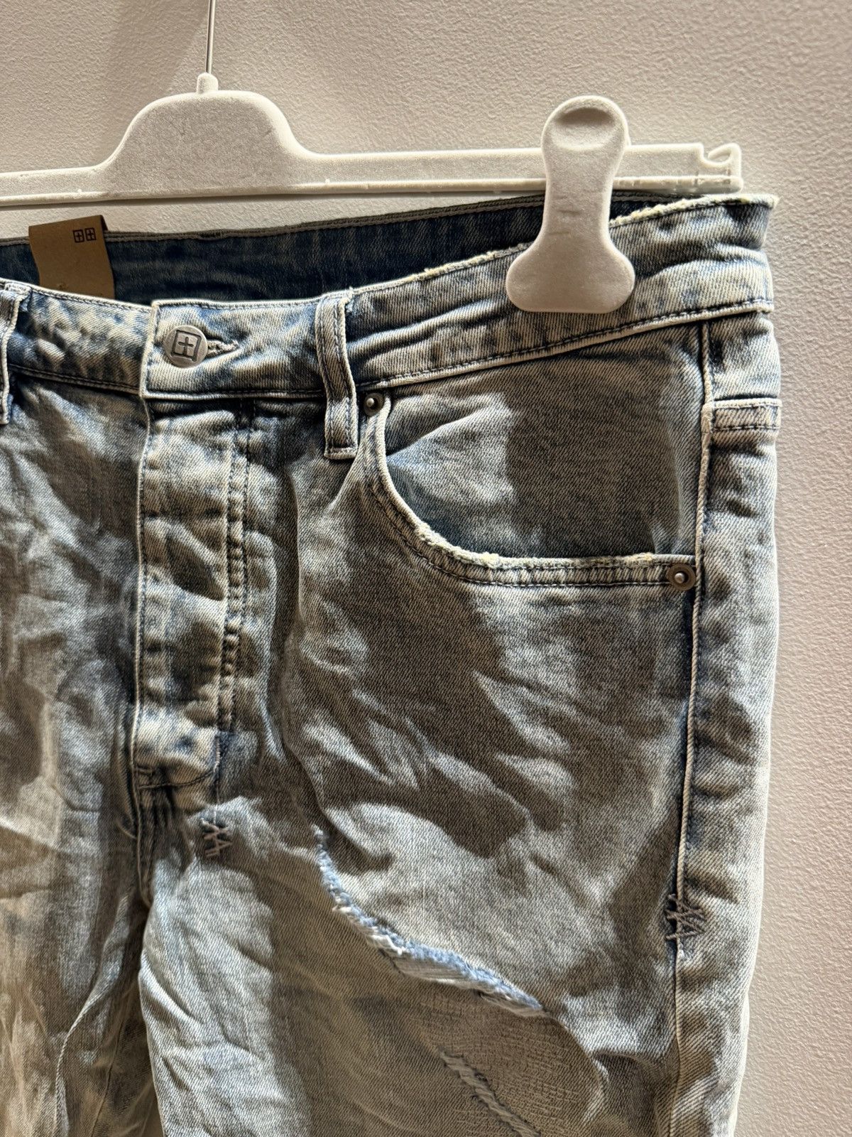 Ksubi Ksubi Chitch Punk Blue Thrashed Jeans Size 34 Size US 34 / EU 50 - 6 Thumbnail