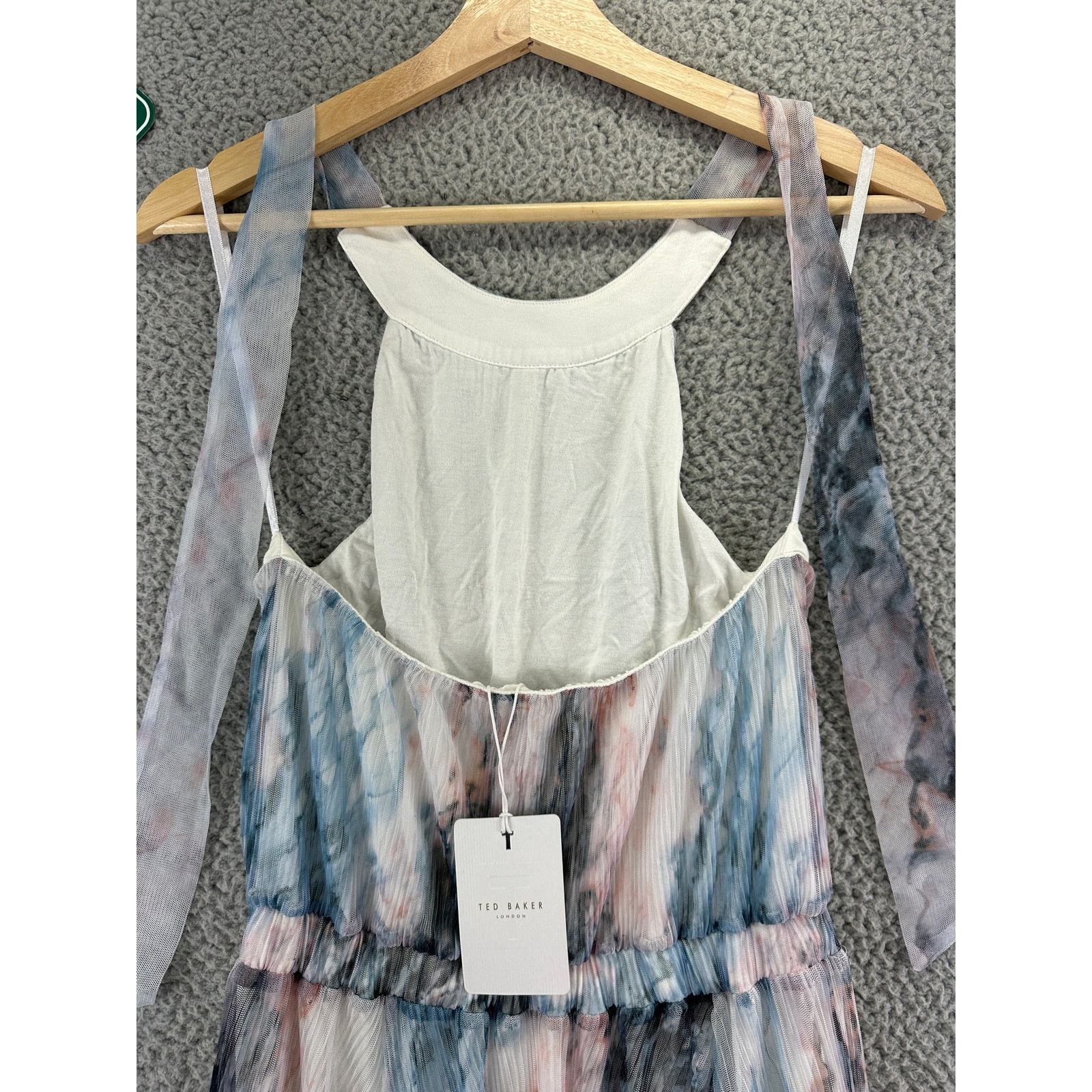 Ted Baker Ted Baker London Halter Neck Dress Pleated Skirt Womens 1 Size XS / US 0-2 / IT 36-38 - 9 Thumbnail