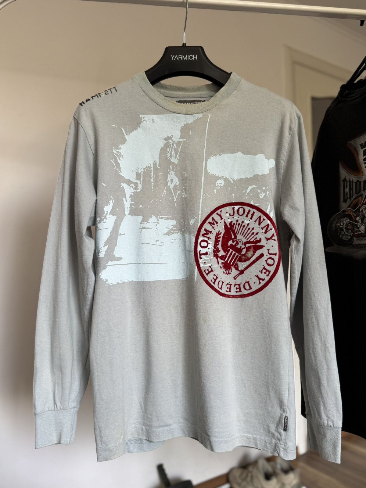 Katharine Hamnett London Ramones x Hamnett Tommy Johny Joey Longsleeve Tee Size US M / EU 48-50 / 2 - 2 Thumbnail