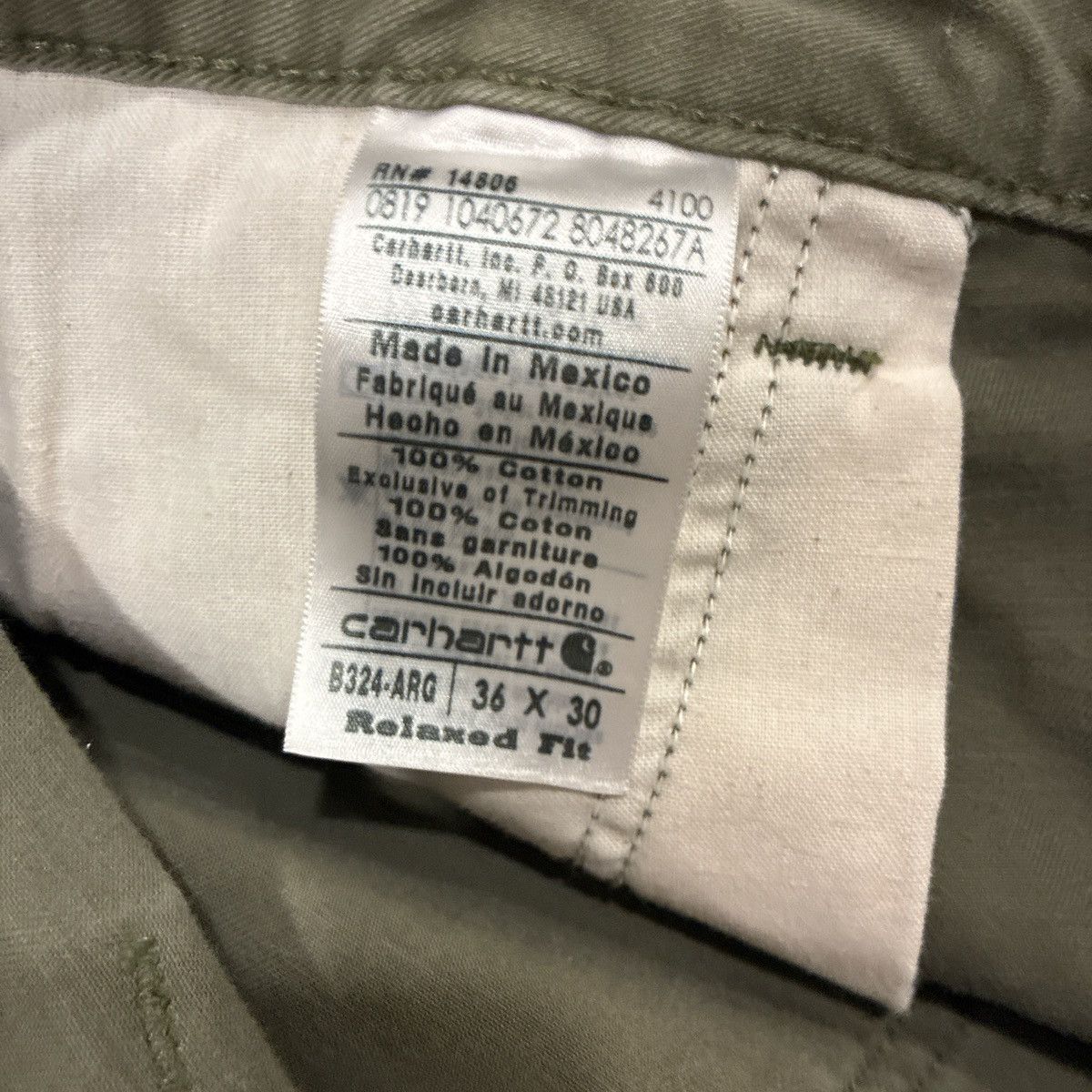 Carhartt Vintage Carharrt workwear trousers Size US 36 / EU 52 - 5 Thumbnail