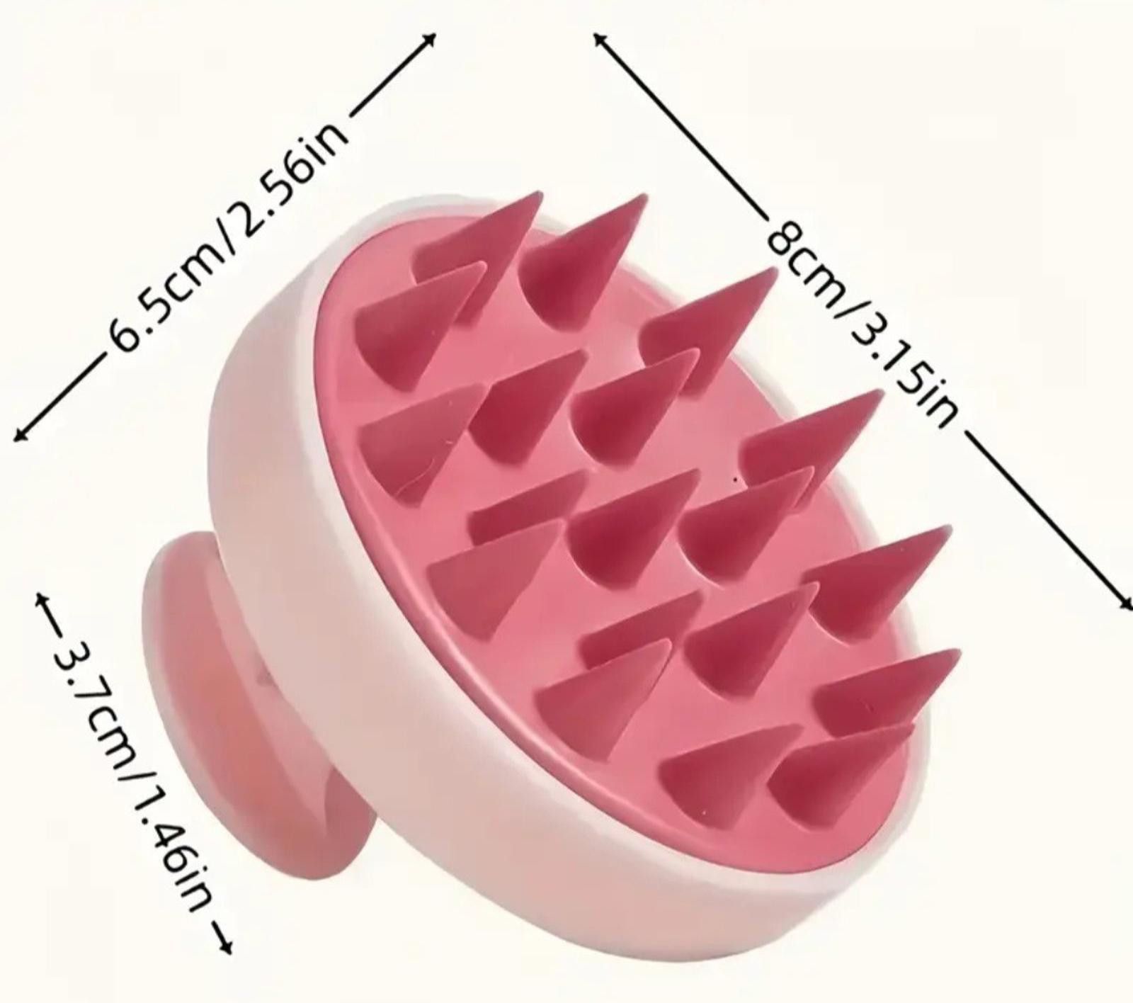 The Unbranded Brand Silicon (Shampoo Brush)-(Scalp Massager)-(Pink)-(New)-$10.00 Size ONE SIZE - 6 Thumbnail