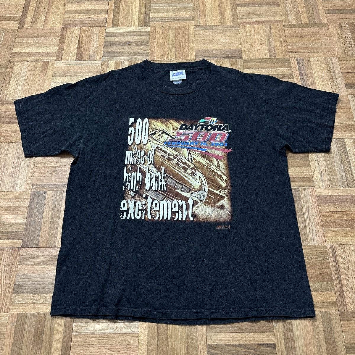 CSA Vintage NASCAR 2003 Daytona 500 tee Size US XL / EU 56 / 4 - 1 Thumbnail
