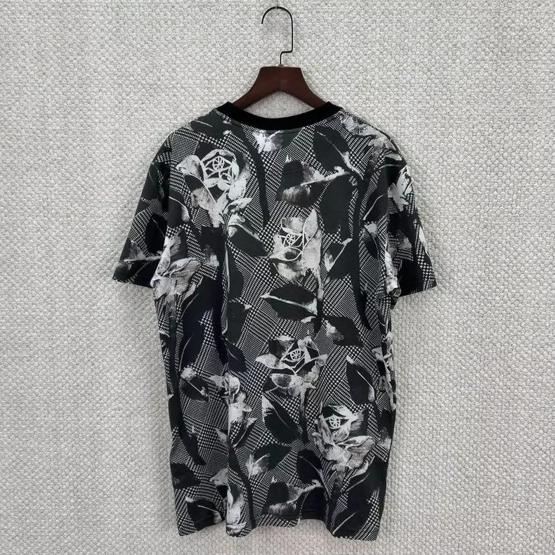 Dior Dior Black and white rose print short sleeves Size US S / EU 44-46 / 1 - 2 Thumbnail
