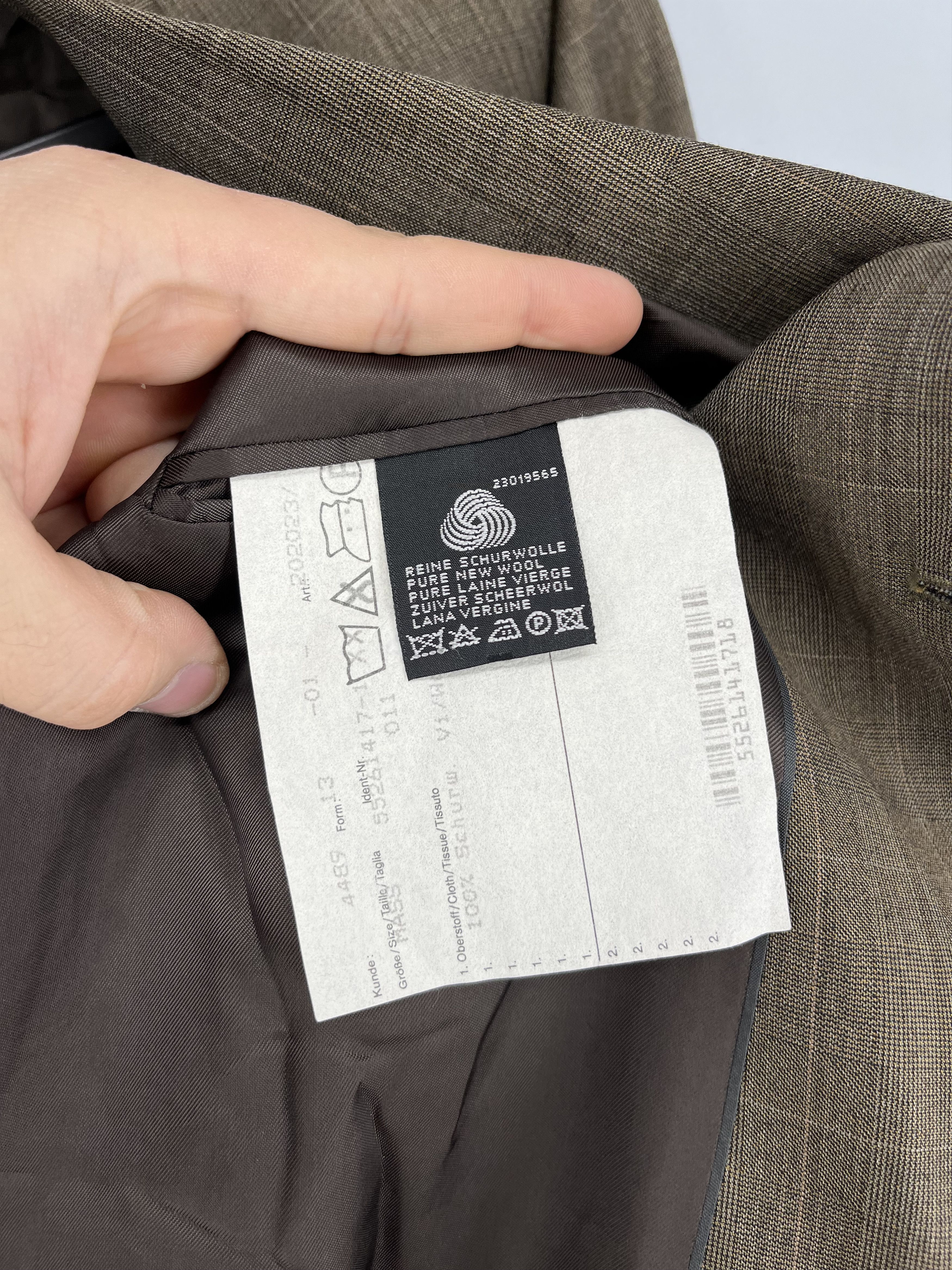 Loro Piana TITLE: Vintage Loro Piana Tasmanian Super 120s Wool Blazer Size 48R - 11 Thumbnail