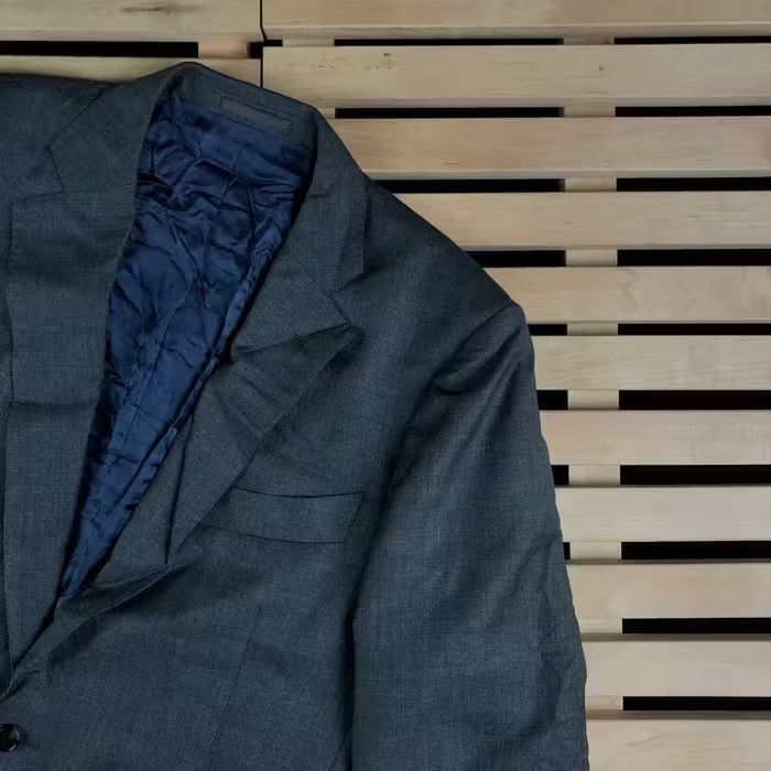 Suitsupply Mens Blazer Jacket Suitsupply Wool Two Button Size 54 Size 44R - 2 Thumbnail