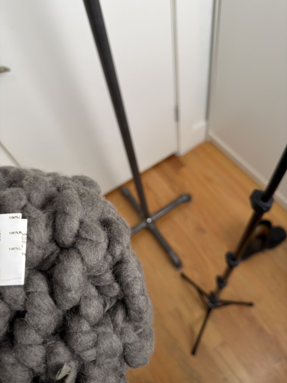 Rick Owens AW07 EXPLODER Chunky-Ribbed Beanie Size ONE SIZE - 4 Thumbnail