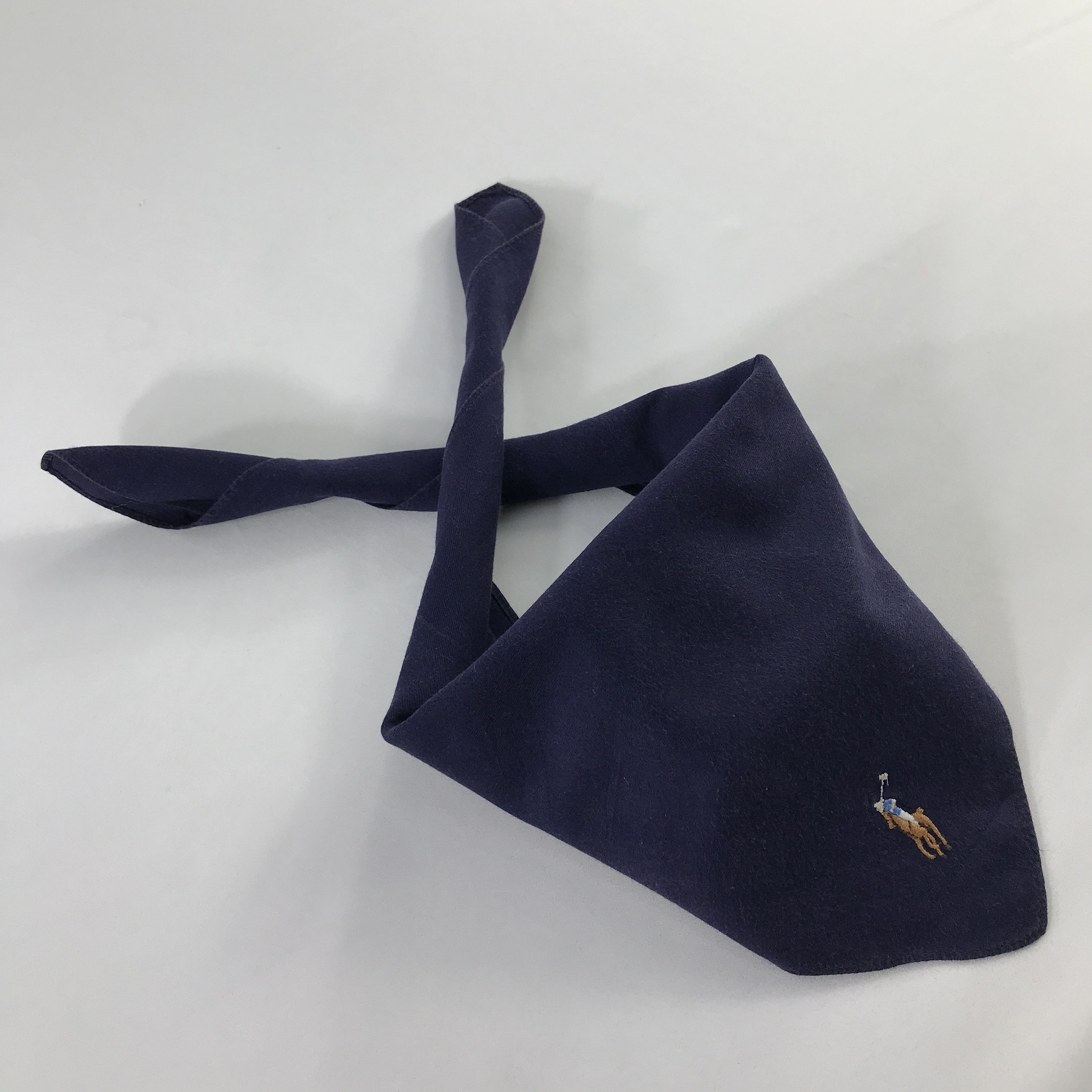 Polo Ralph Lauren × Vintage Polo Ralph Lauren Bandana / Handkerchief / Neckerchief -S759 Size ONE SIZE - 4 Thumbnail
