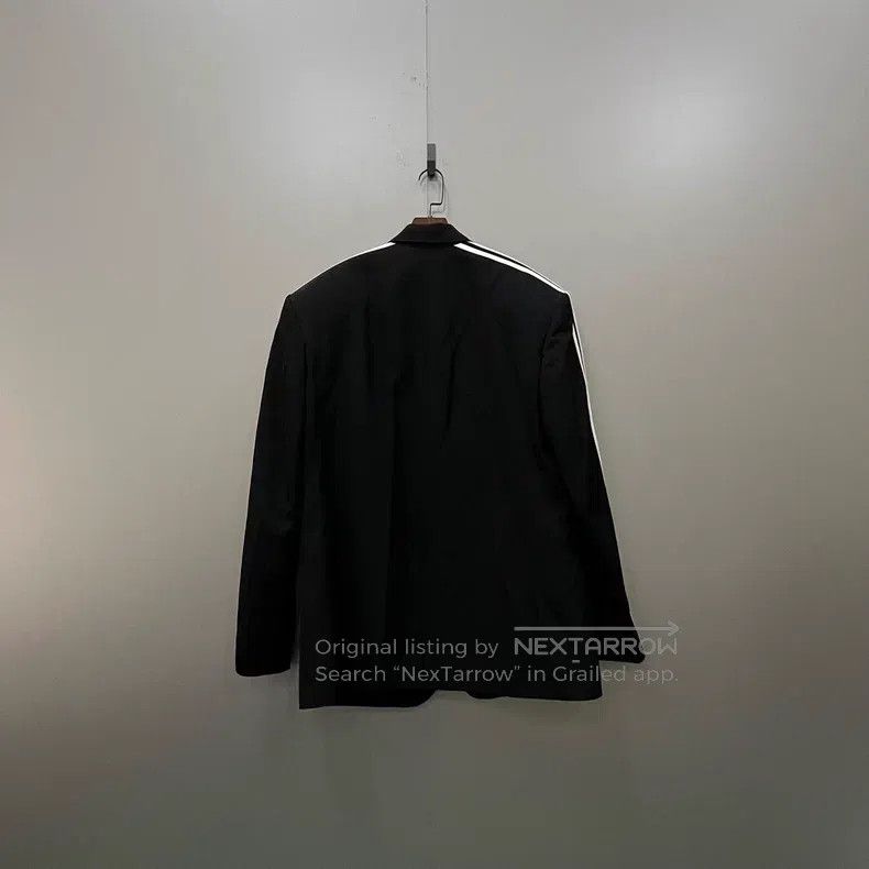 Balenciaga Balenciaga Side Striped Suit Jacket Size US XXS / EU 40 - 2 Thumbnail