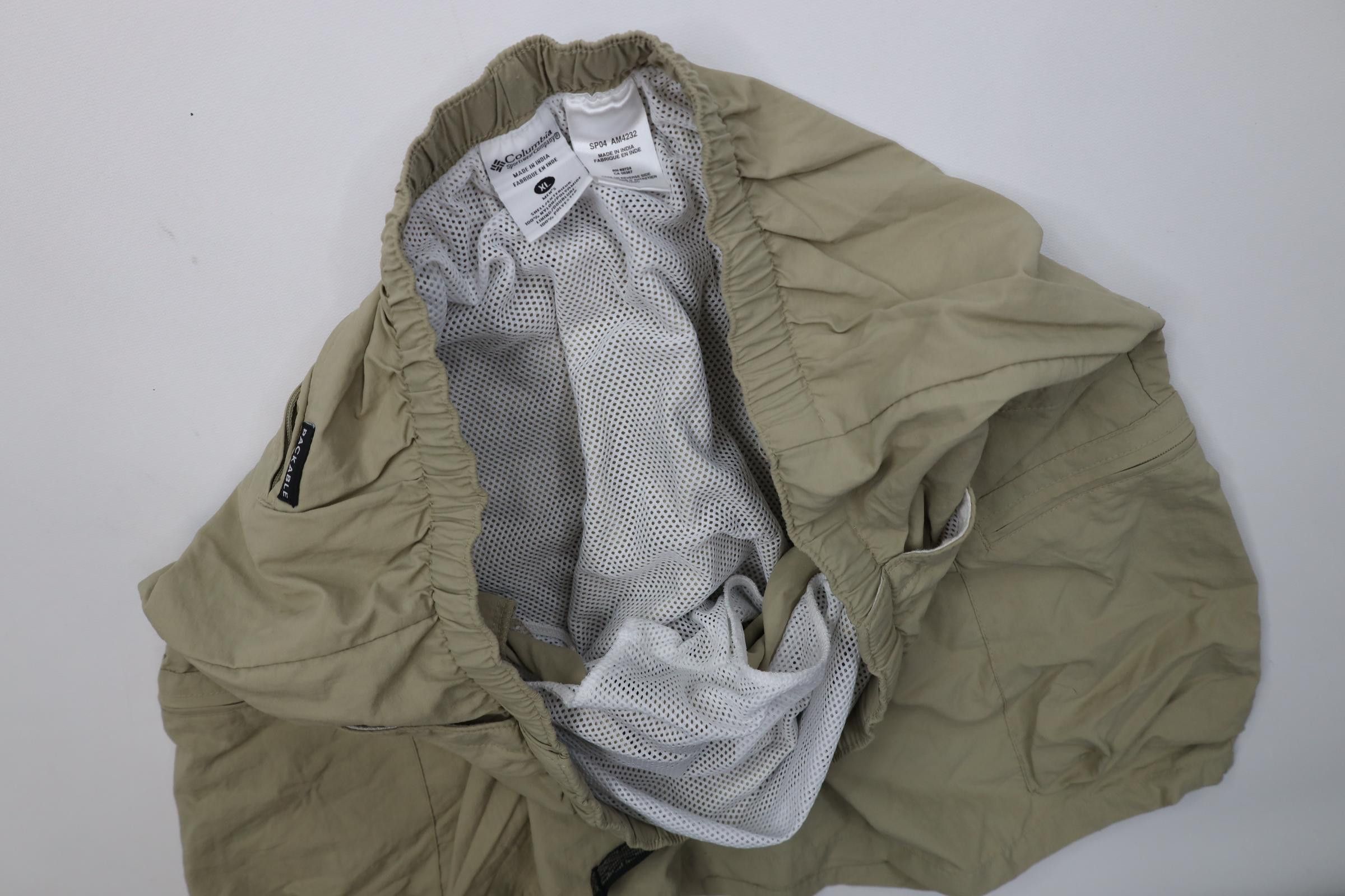 Columbia Vintage Y2K Columbia Lined Belted Above Knee Cargo Shorts Size US 36 / EU 52 - 7 Thumbnail