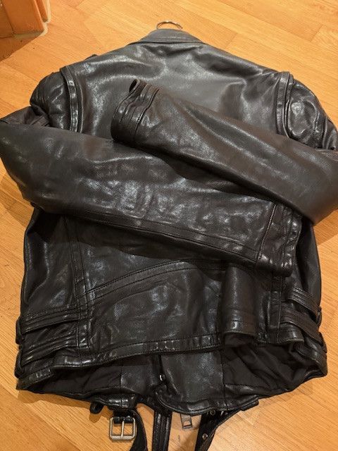 Burberry Prorsum Ultra rare Burberry Prorsum ss11 leather biker jacket Size US M / EU 48-50 / 2 - 9 Thumbnail