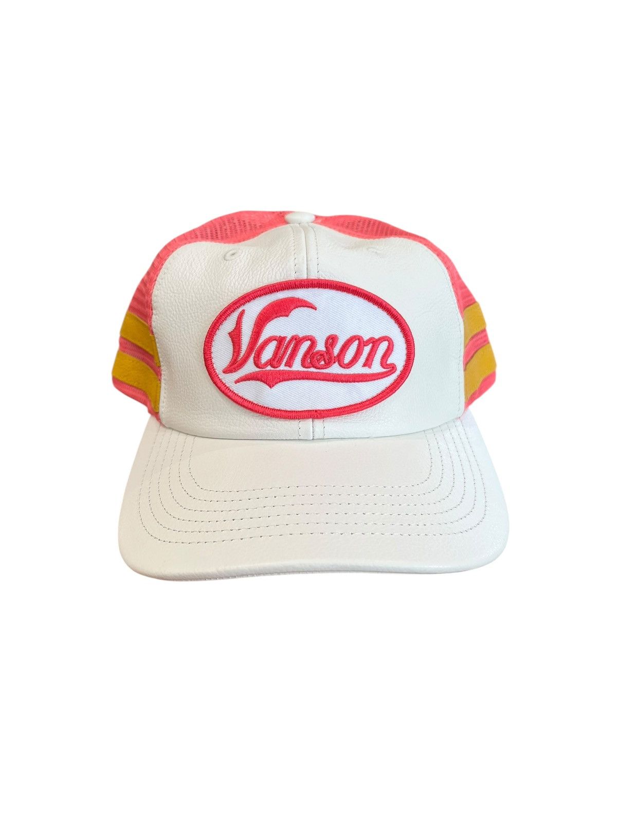 Supreme × Vanson Leathers Supreme Vanson Leathers Mesh Back 6-Panel Size ONE SIZE - 1 Thumbnail