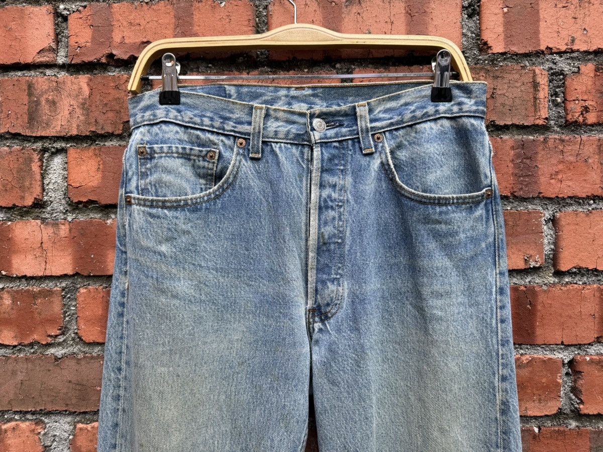 Levi's Vintage Clothing W31x32 Vintage levi’s 501 faded made in USA Size US 31 - 4 Thumbnail