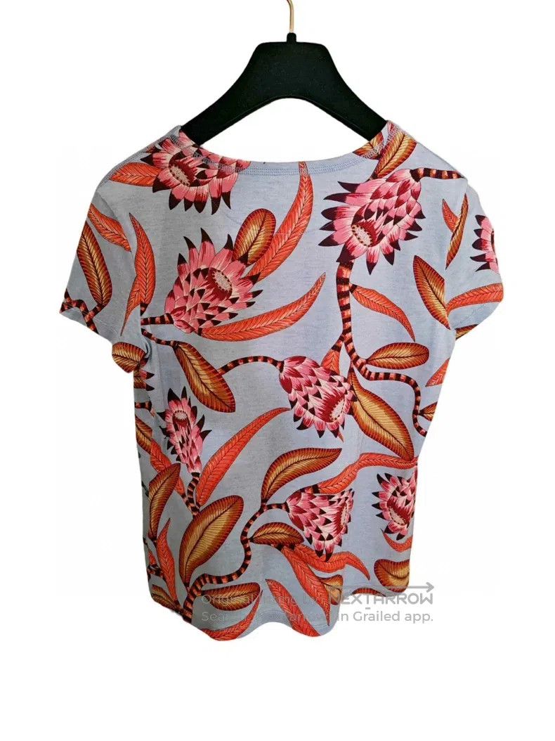 Hermes Hermes Printed short-sleeve T-shirt Size XS / US 0-2 / IT 36-38 - 2 Thumbnail