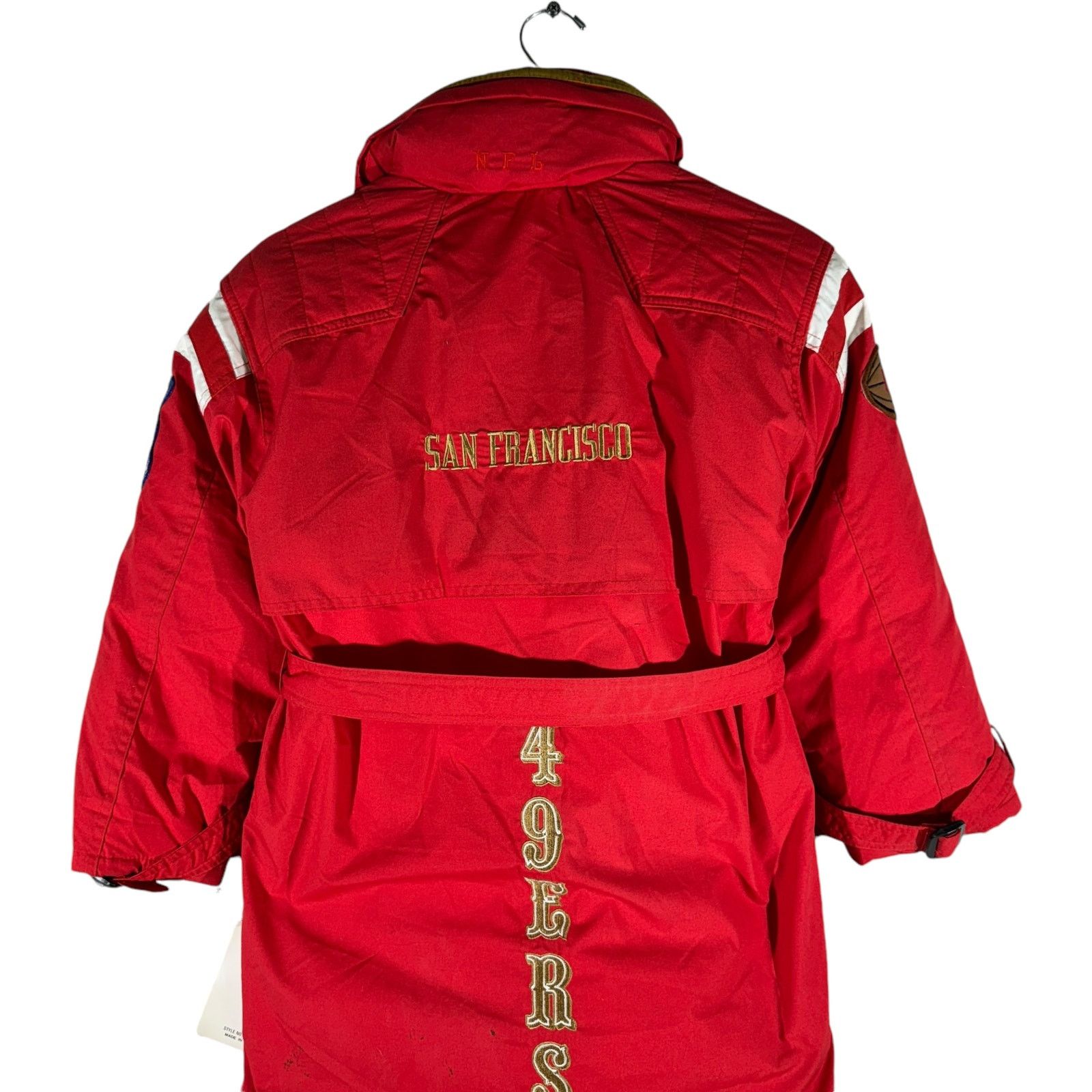 NFL Vintage NFL San Francisco 49ers Belted Youth Puffer Jacket Size US XS / EU 42 / 0 - 6 Thumbnail