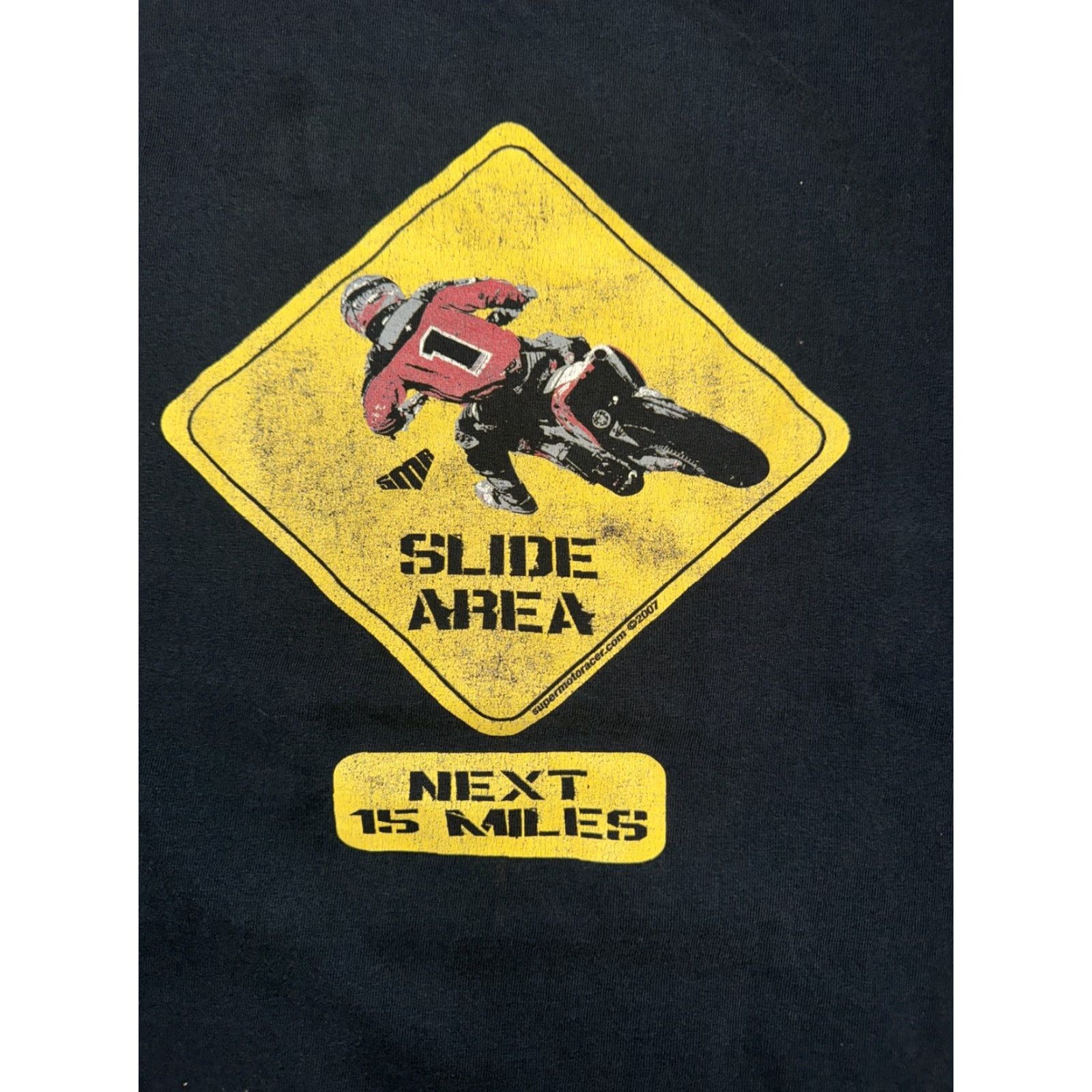 Vintage VINTAGE Motocross Tee Shirt Black L Men's 90s Y2K Graphic Print Dirt Bike Motorcycle Racing Size US L / EU 52-54 / 3 - 2 Thumbnail