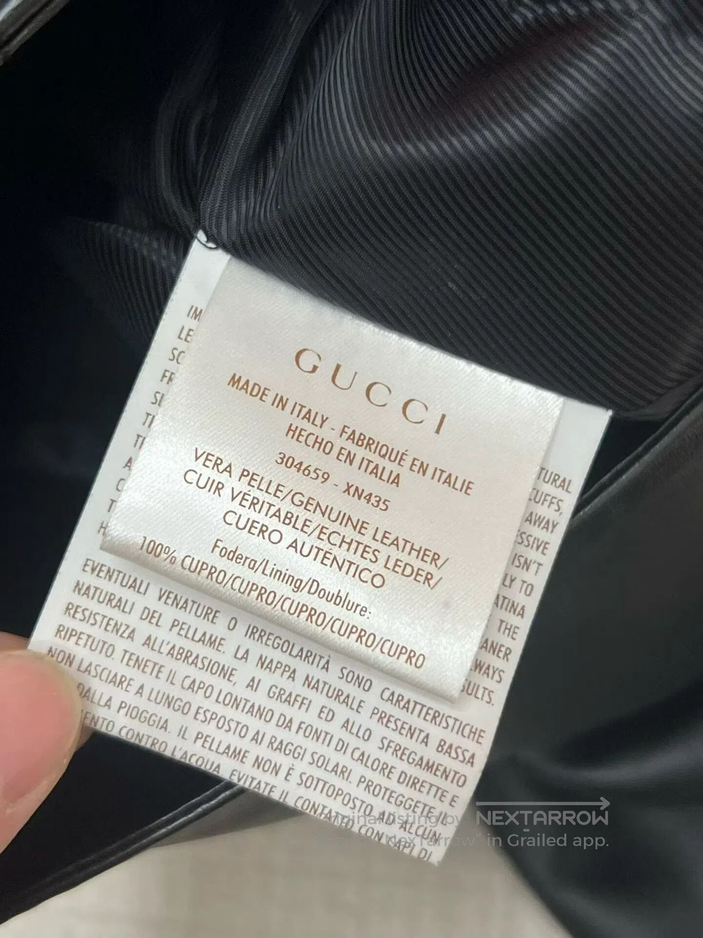 Gucci Gucci Lace Collar Leather Jacket. Size S / US 4 / IT 40 - 5 Thumbnail