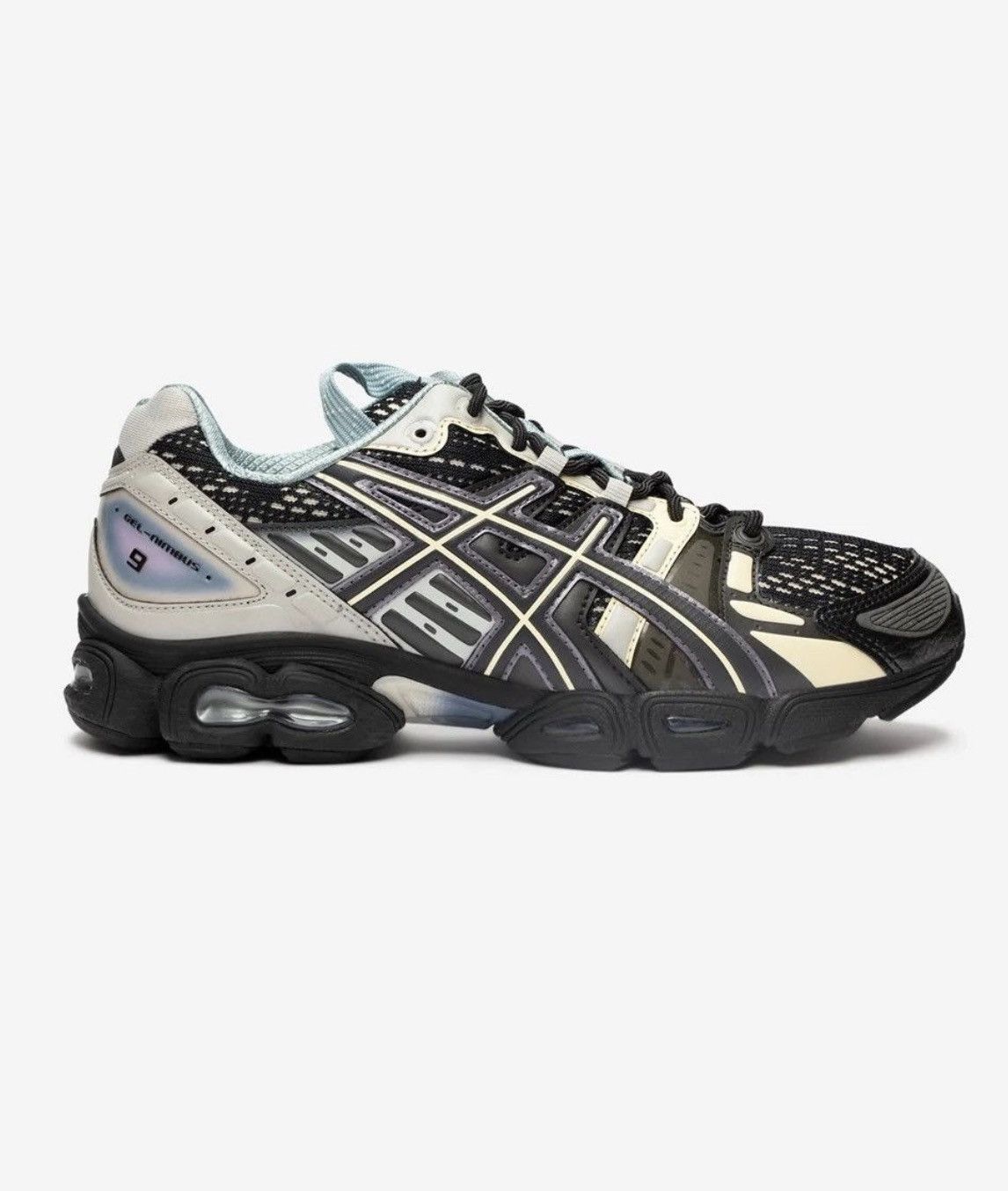 ASICS UB3-S Gel-Nimbus 9 Black Gunmetal Kiko Kostadinov