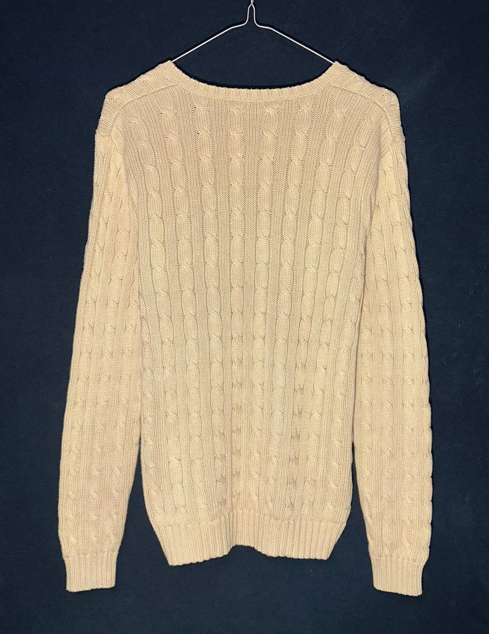 Polo Ralph Lauren Ralph Lauren Sport Polo Sweater Cable-Knit Pullover Preppy Size L / US 10 / IT 46 - 3 Thumbnail