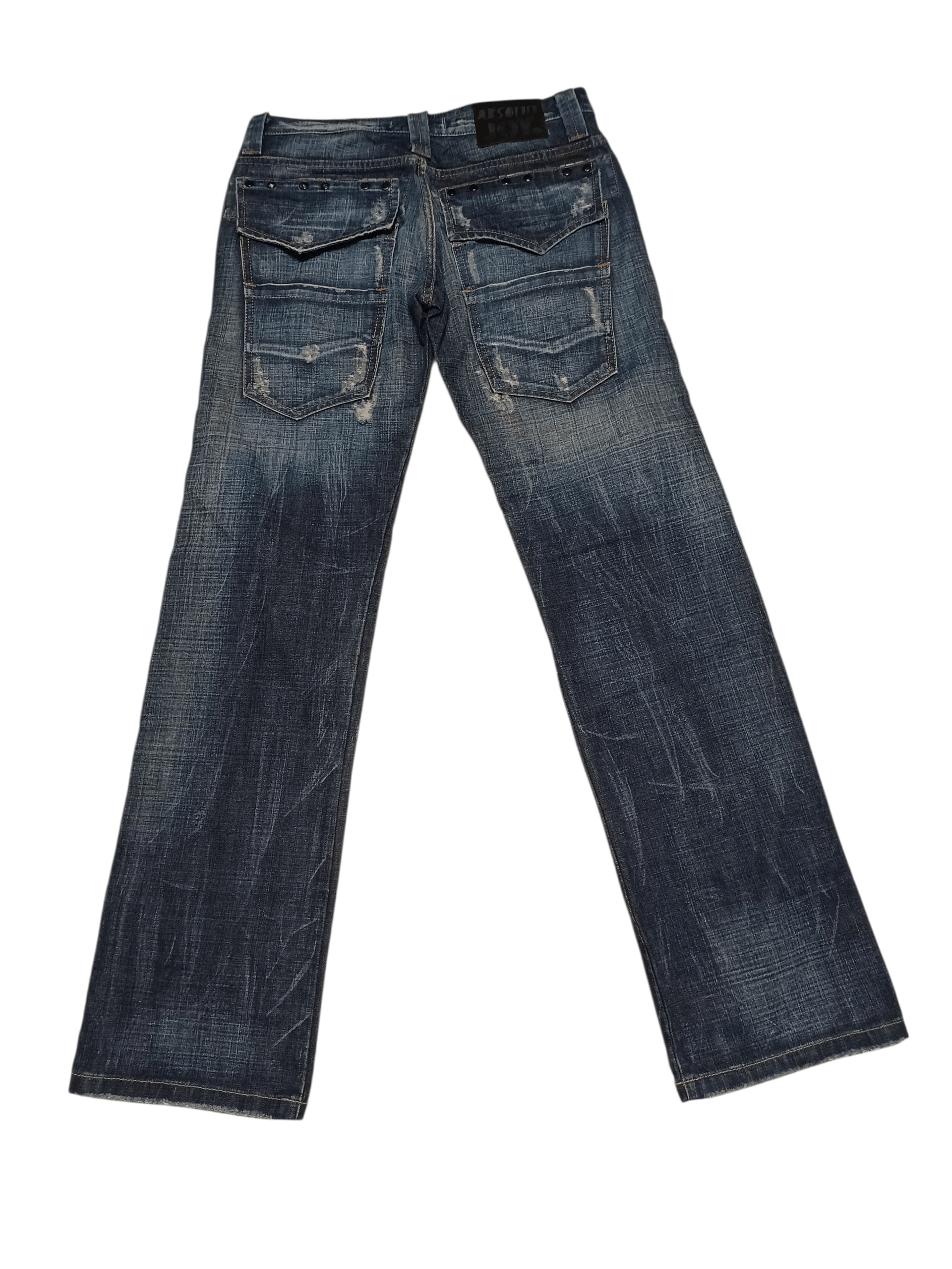 Absolut Joy ABSOLUT JOY FIRE AVANT GARDE JAPANESE DESIGNER JEANS OPIUM Size US 32 / EU 48 - 4 Thumbnail