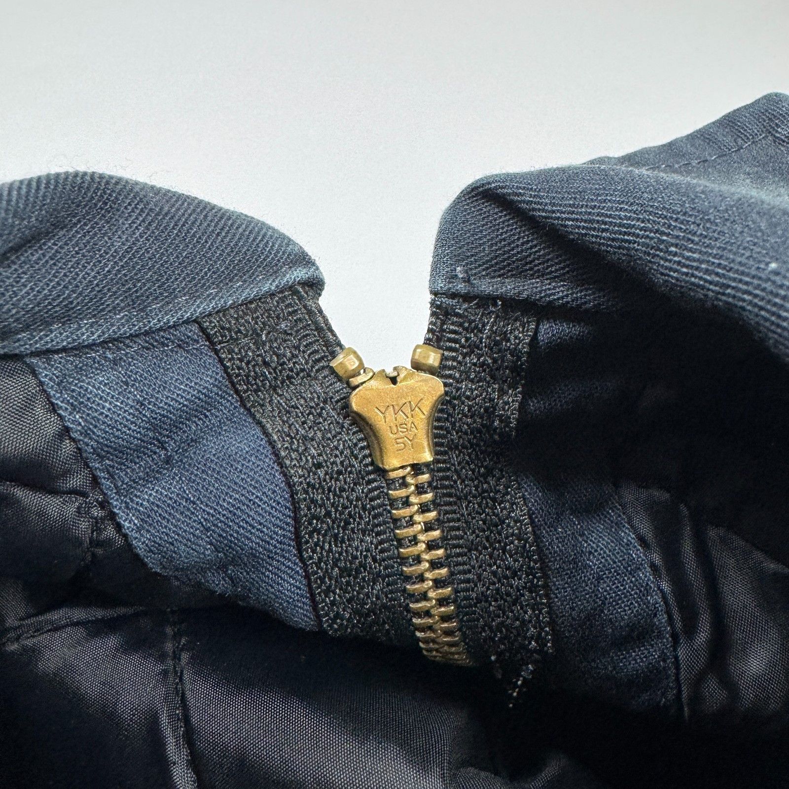 Dickies Vtg Dickies Work Jacket XL Lined Navy USA Hardware Size US XL / EU 56 / 4 - 4 Thumbnail