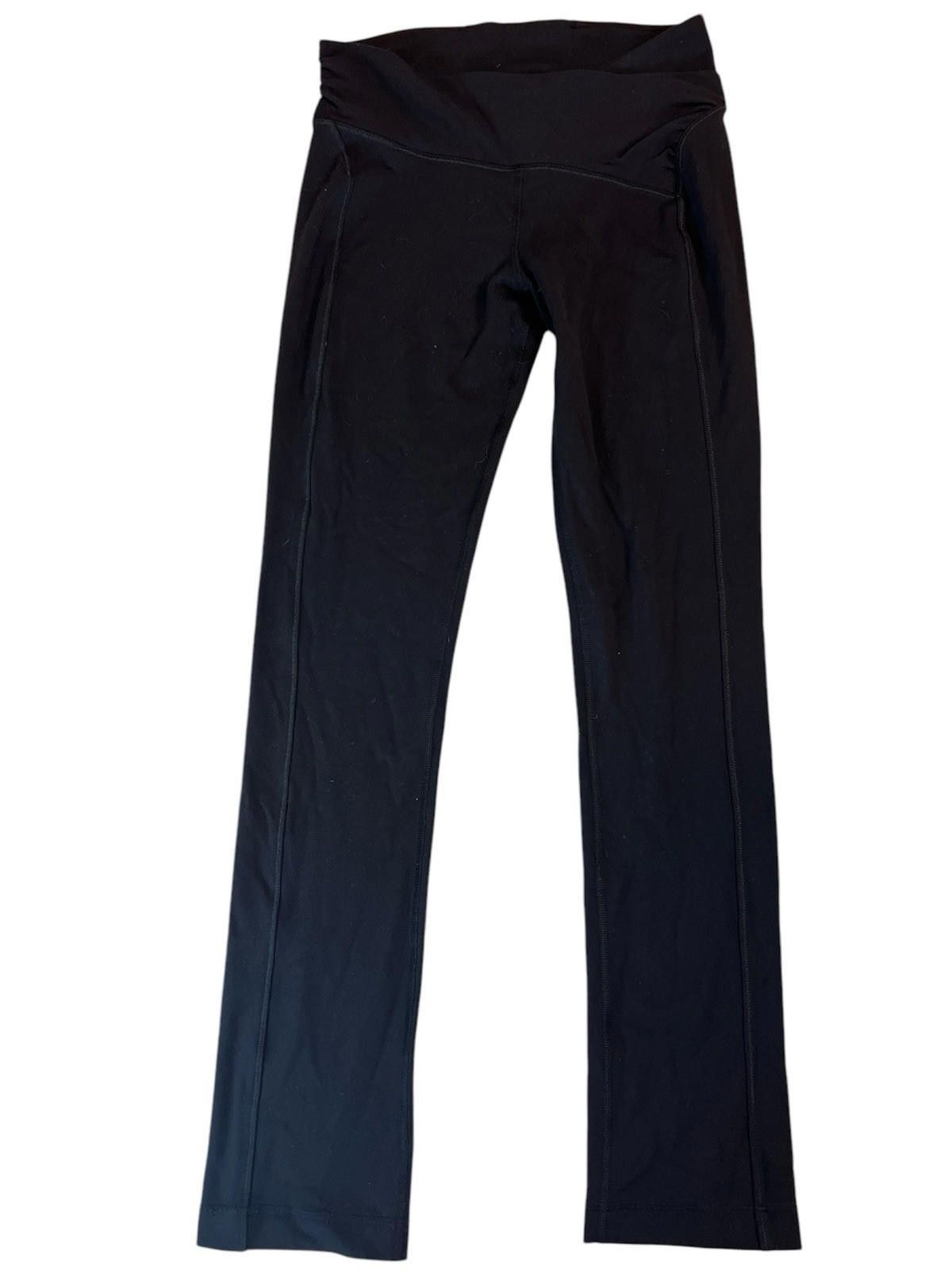 Designer lululemon black leggings 6 Full Length Size 28" / US 6 / IT 42 - 1 Thumbnail