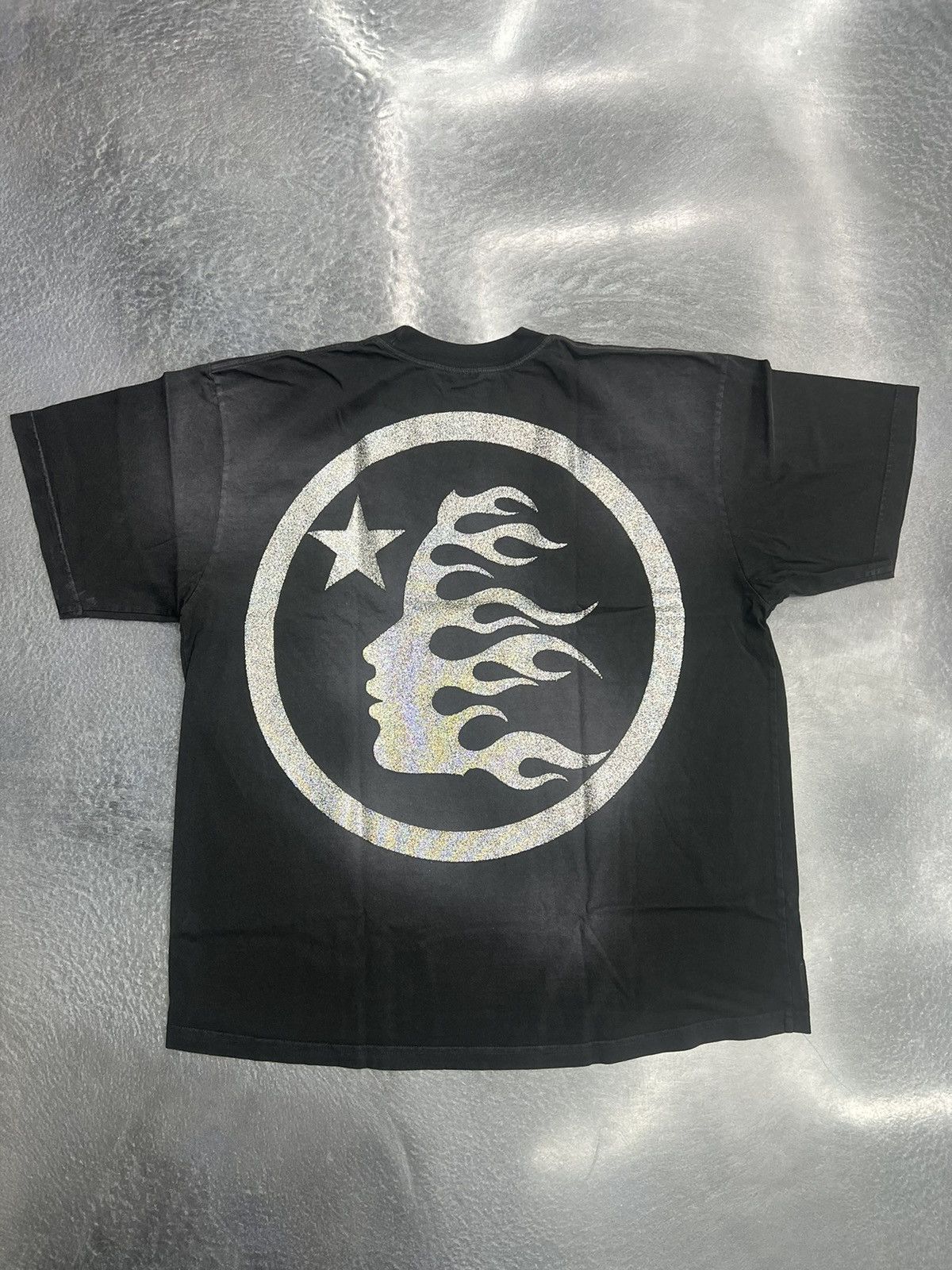 HELLSTAR Hellstar Sports Core Logo Glitter T-Shirt Size US XL / EU 56 / 4 - 6 Thumbnail