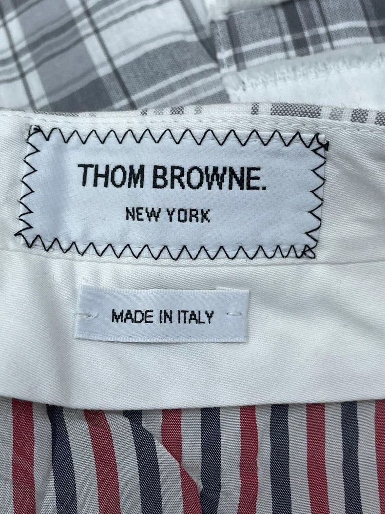 Thom Browne Thom Browne Gray checkered skirt Size 42" / US 20 - 7 Thumbnail
