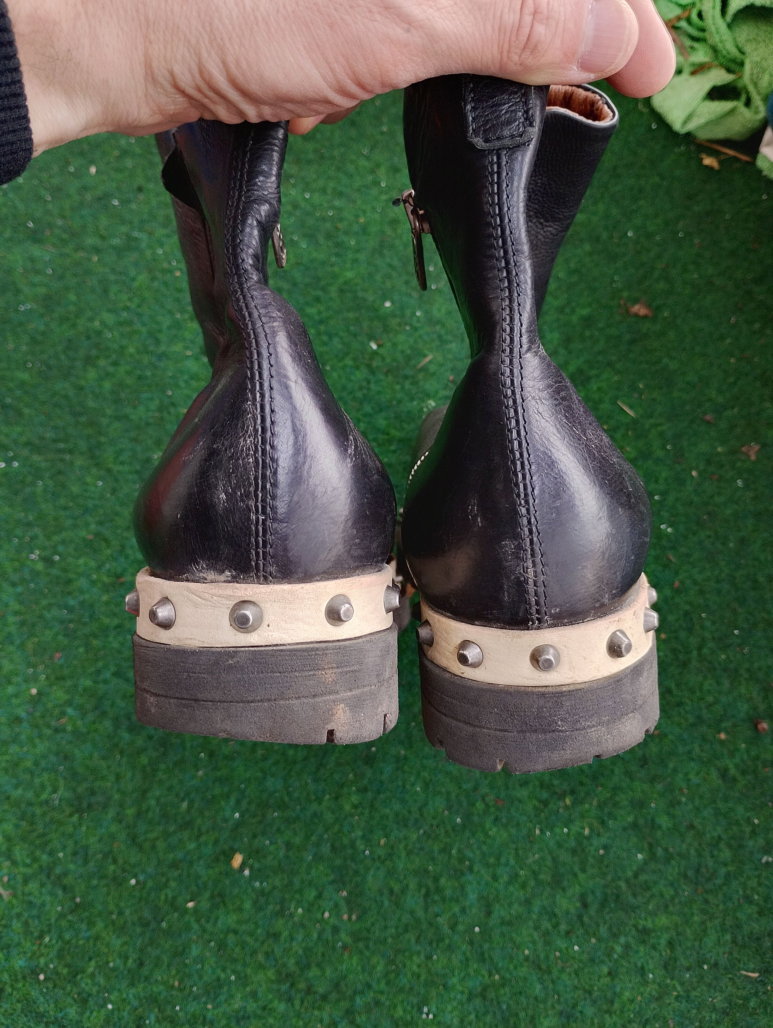 A.S.98 A.S.98 Studded Chelsea Chunky Boots sz 42 Size US 8.5 / EU 41-42 - 10 Thumbnail
