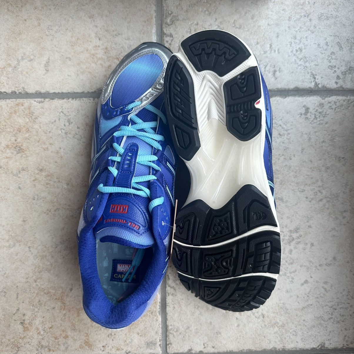 Asics × Kith Kith Marvel vs. Capcom Mega Man ASICS Gel-Nimbus 10.1 Size US 11.5 / EU 44-45 - 8 Thumbnail