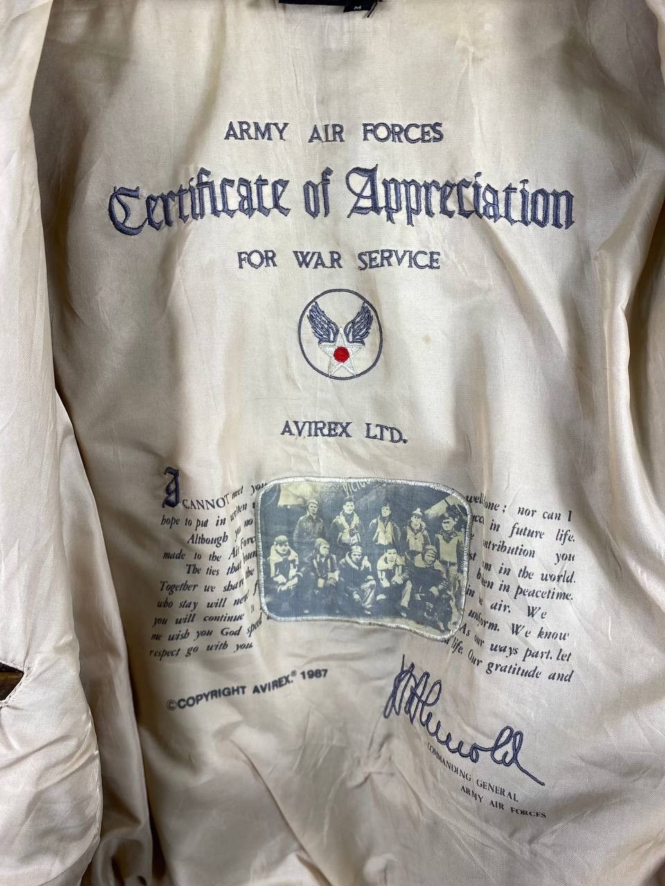 Avirex vintage avirex us air force leather jacket distressed Size US M / EU 48-50 / 2 - 12 Thumbnail