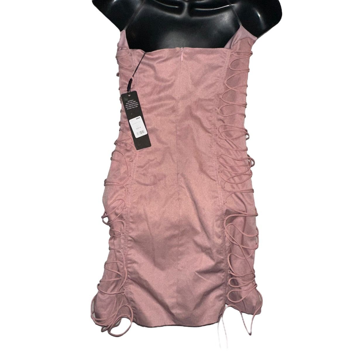 Fashion Nova Fashion Nova Fox Walk lace up mini dress Size M / US 6-8 / IT 42-44 - 4 Thumbnail