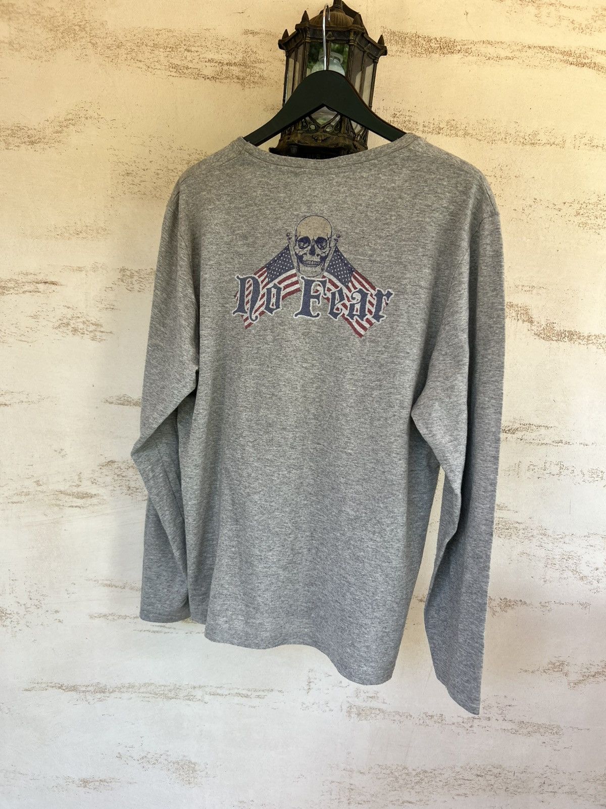 Other No Fear big logo skull zip-up hoodie skate rap Size US L / EU 52-54 / 3 - 5 Thumbnail