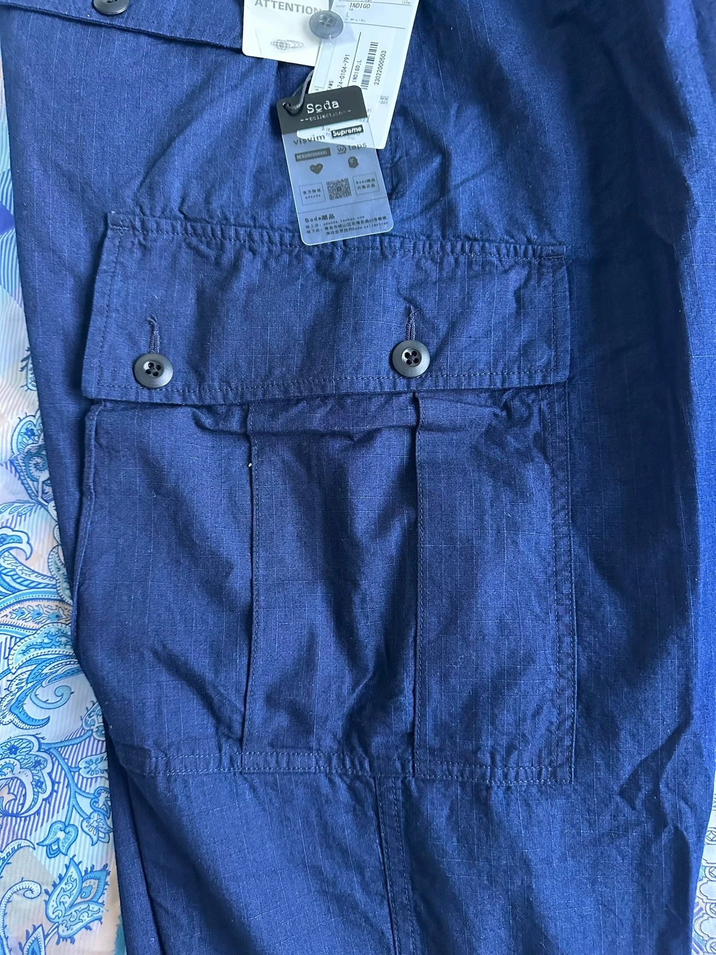 Beams Plus BEAMS PLUS 24AW MIL 6-Pocket Indigo Pants L NEW W/TAGS Size US 34 / EU 50 - 4 Thumbnail