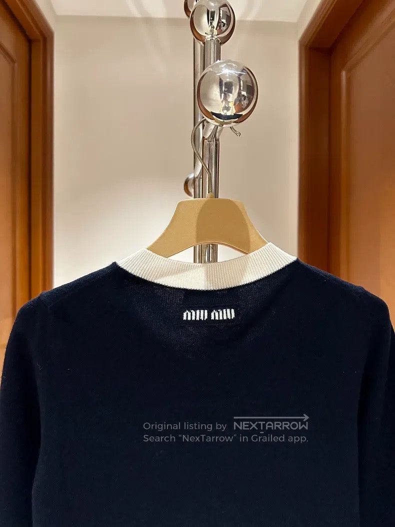 Miu Miu Miu Miu 36 cardigan Size XS / US 0-2 / IT 36-38 - 2 Thumbnail
