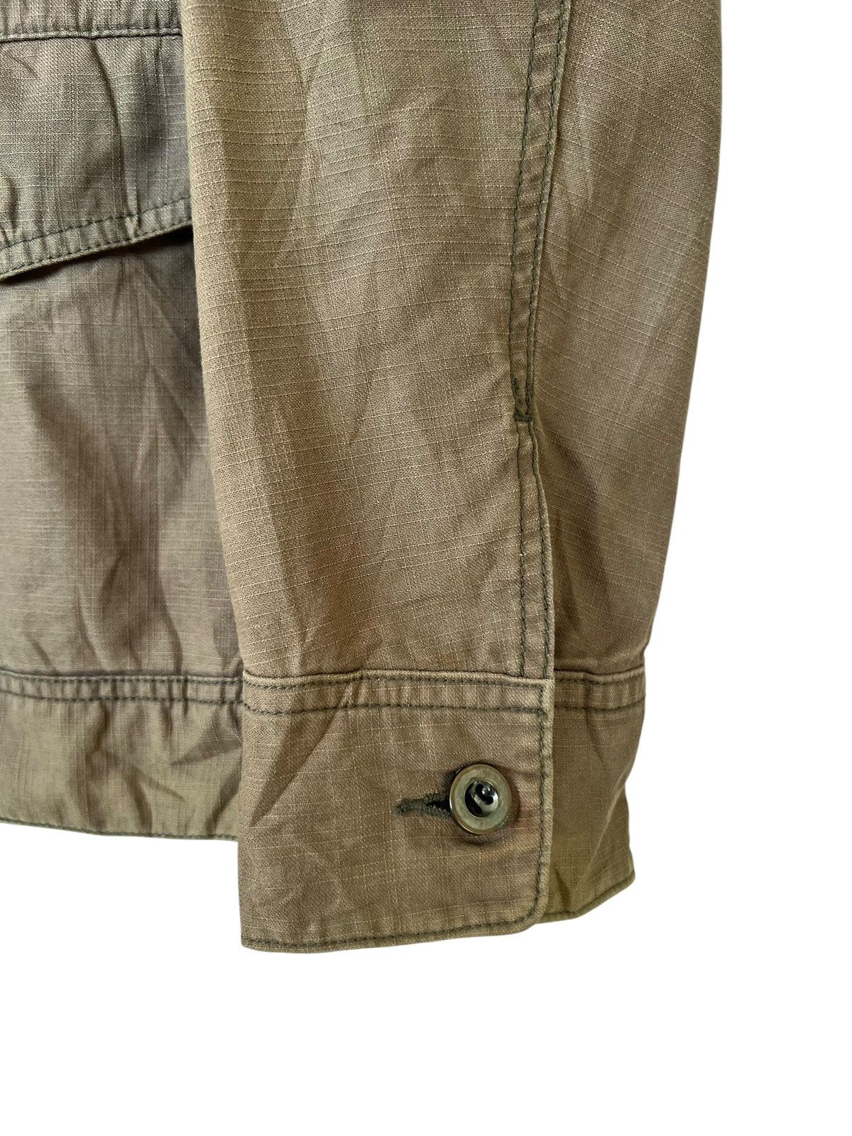 Japanese Brand Back Rush Multipocket Military Green Jacket Size US M / EU 48-50 / 2 - 9 Thumbnail