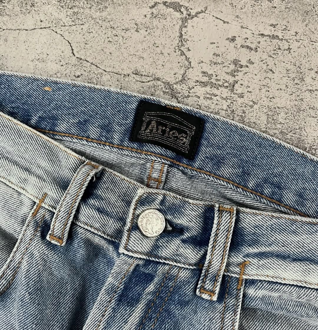 Aries Aries Arise Metal Trip Batten Jeans - Blue Size US 30 / EU 46 - 8 Thumbnail