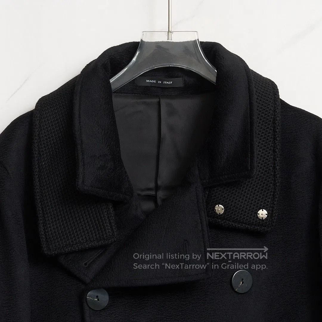 Emporio Armani Emporio Armani Men's Classic Double-Breasted Coat. Size US M / EU 48-50 / 2 - 3 Thumbnail