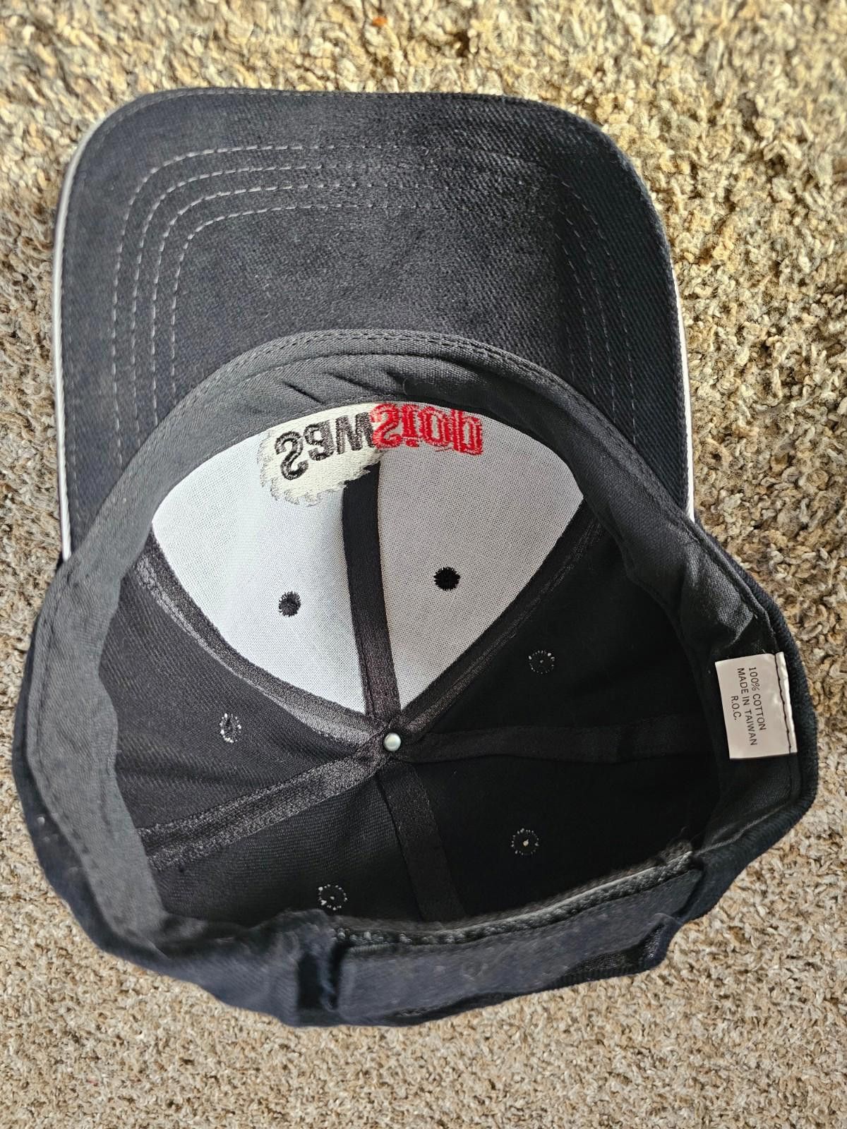 Designer SAWSTOP Adjustable Black Embroidered Logo Hat Saw Stop Size ONE SIZE - 6 Thumbnail