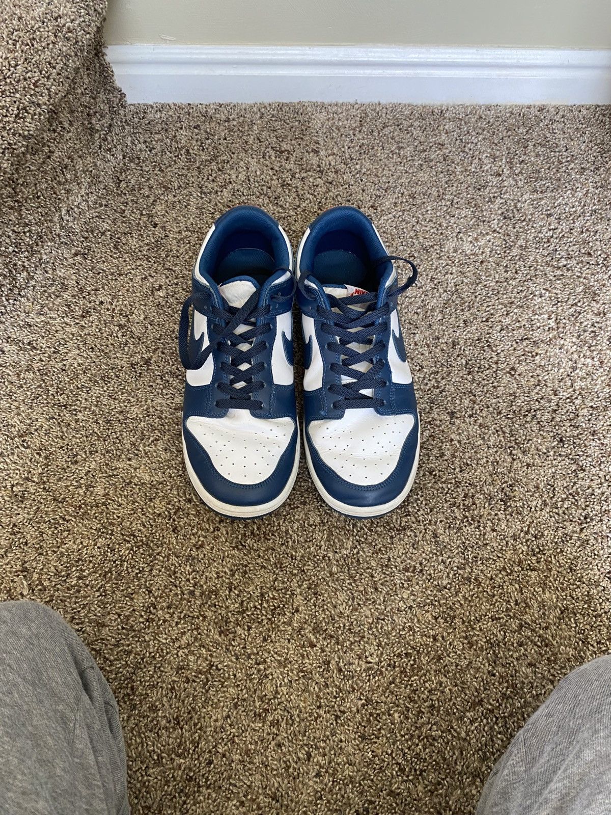 Nike Nike Dunk Low Retro Navy and White Size US 11 / EU 44 - 6 Thumbnail