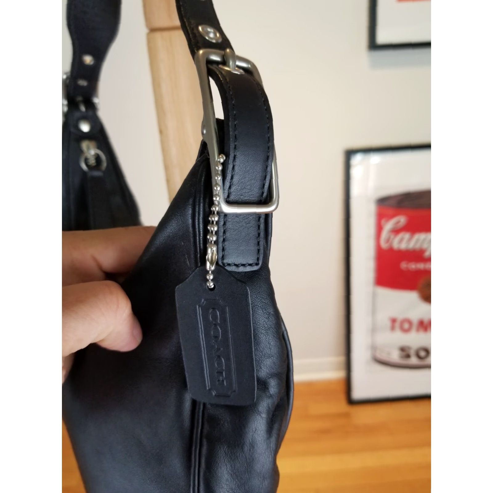 Coach VINTAGE COACH LEGACY WEST ZOE CRESCENT HOBO LEATHER SHOULDER HAND BAG 10740 Size ONE SIZE - 4 Thumbnail