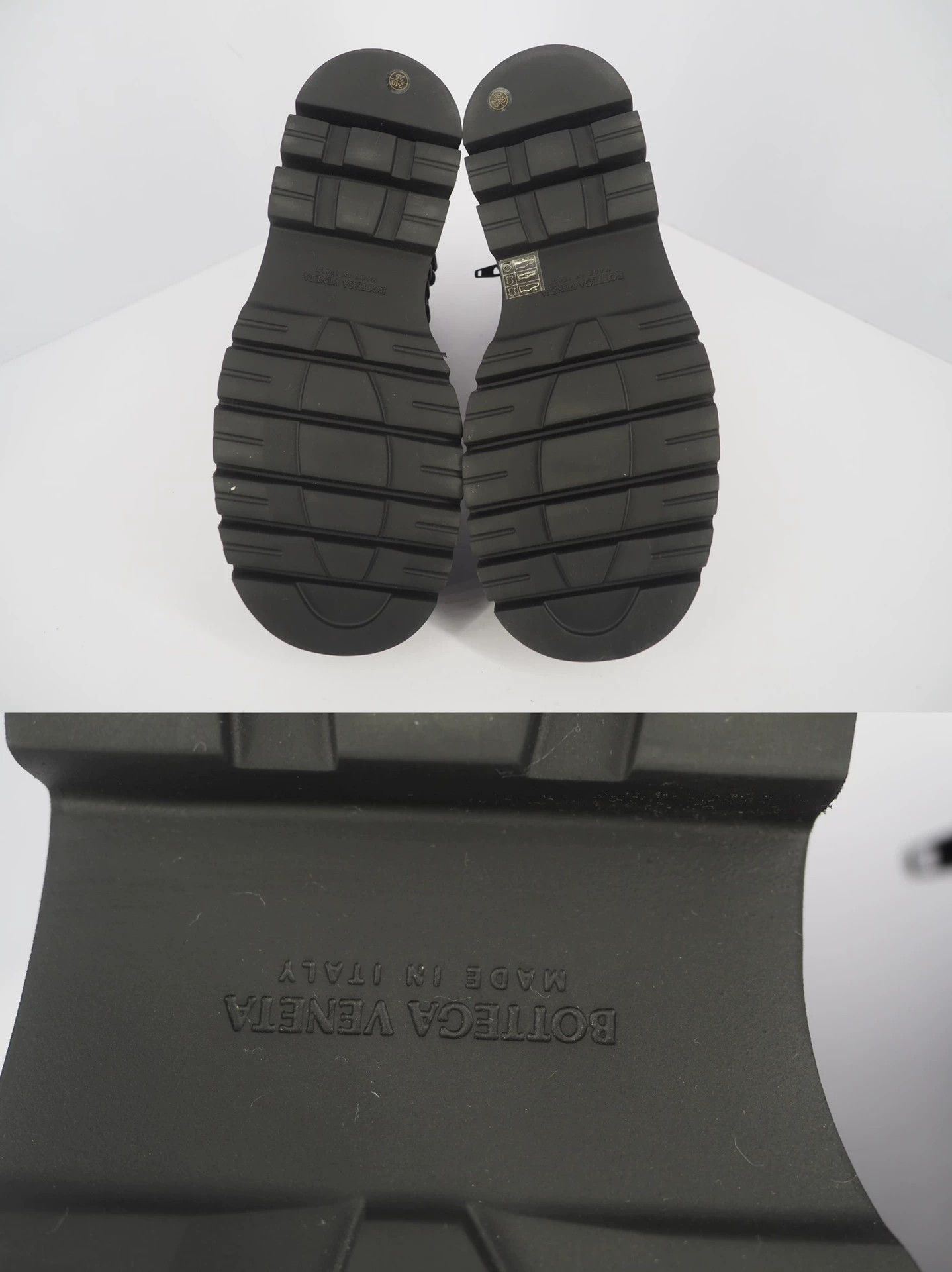 Bottega Veneta Bottega Veneta Lido Weave Lug Ankle Boots Size US 5.5 / EU 38 - 6 Thumbnail