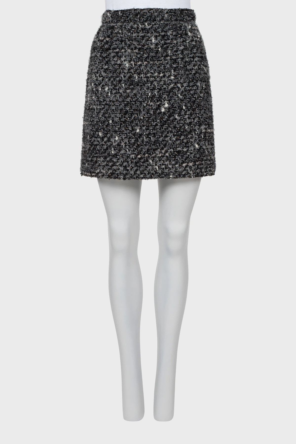 Dolce & Gabbana Dolce & Gabbana Tweed mini skirt Size 26" / US 2 / IT 38 - 2 Thumbnail