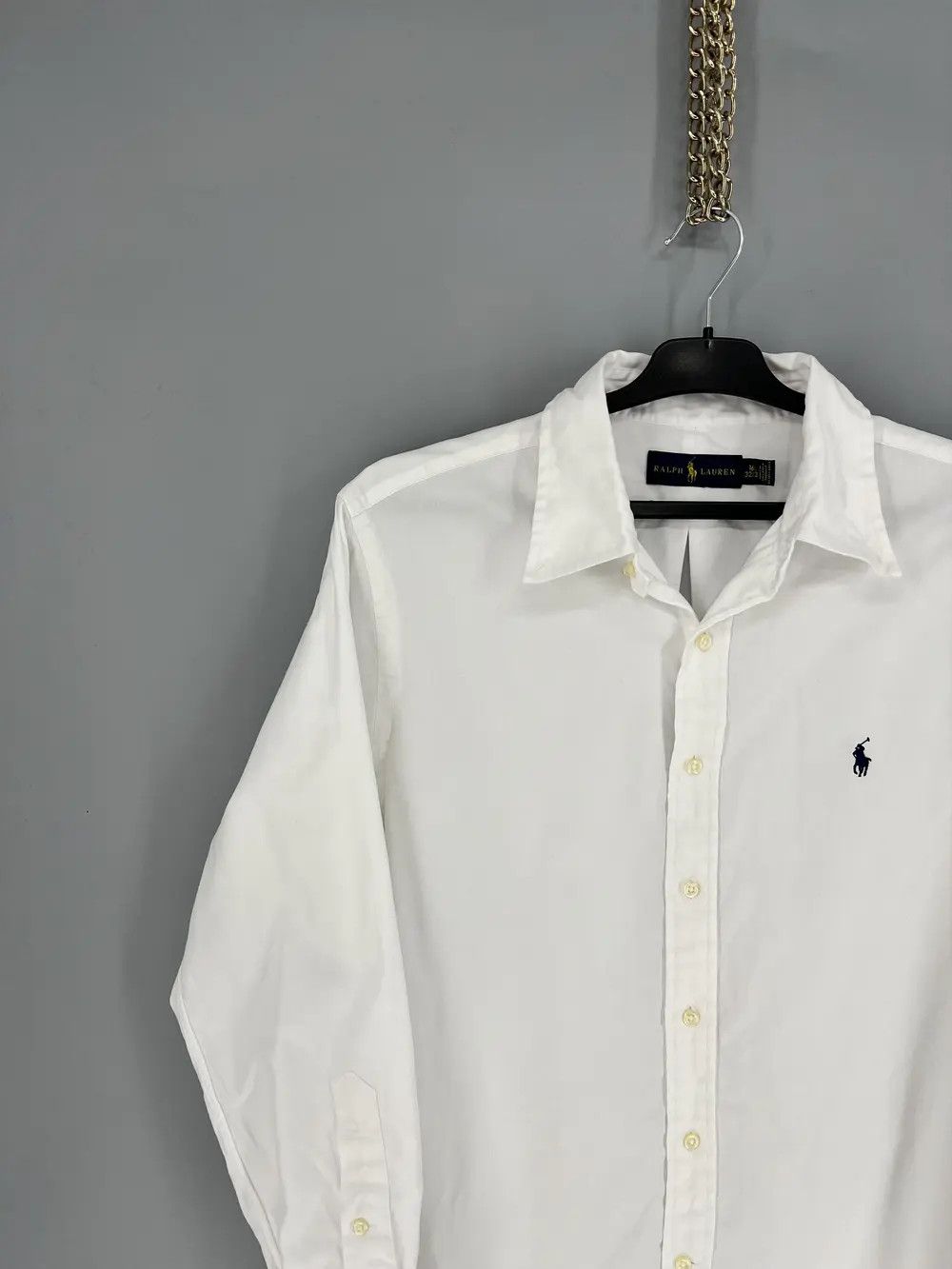 Polo Ralph Lauren Vintage White Shirt Polo Ralph Lauren Size XL Rare Size US XL / EU 56 / 4 - 4 Thumbnail